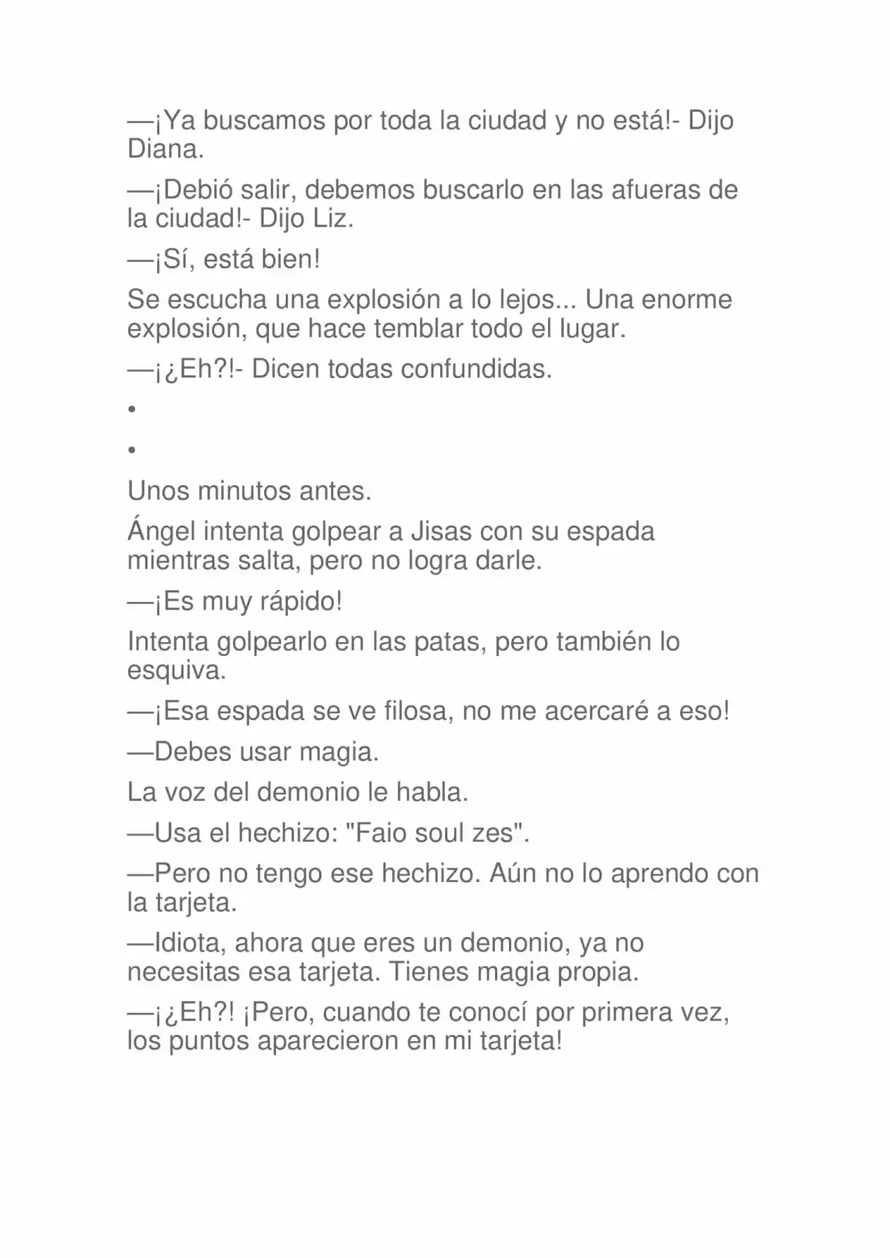 La Dolorosa Vida De Ángel.- Ir A Otro Mundo No Es Tan Genial (Novela) - Capítulo 48 - Página 8 - LectorTMOo