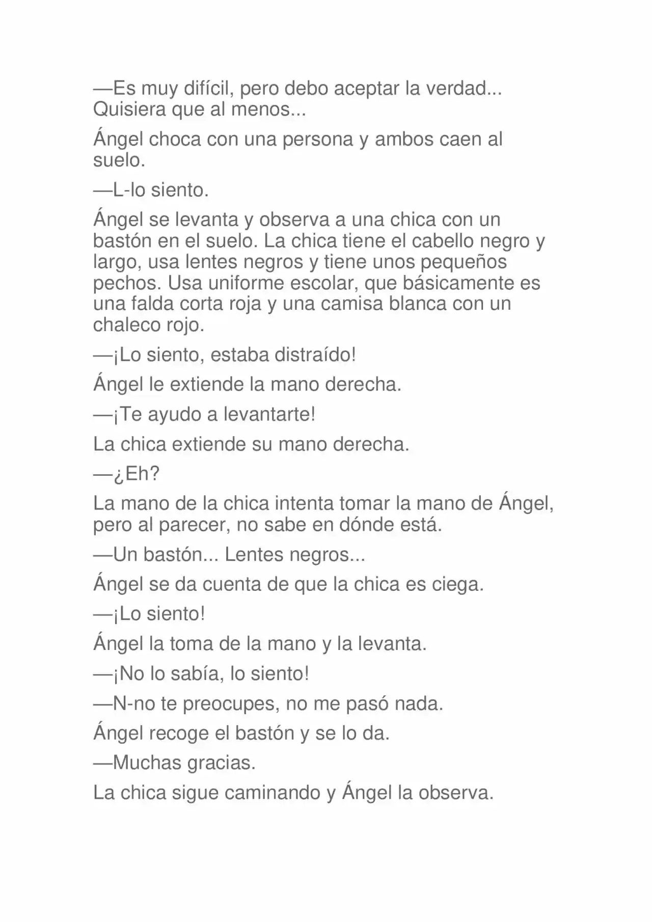 La Dolorosa Vida De Ángel.- Ir A Otro Mundo No Es Tan Genial (Novela) - Capítulo 51 - Página 6 - LectorTMOo