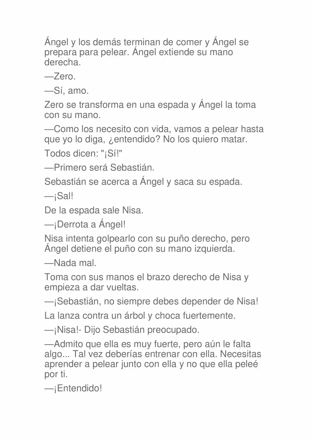 La Dolorosa Vida De Ángel.- Ir A Otro Mundo No Es Tan Genial (Novela) - Capítulo 52 - Página 4 - LectorTMOo