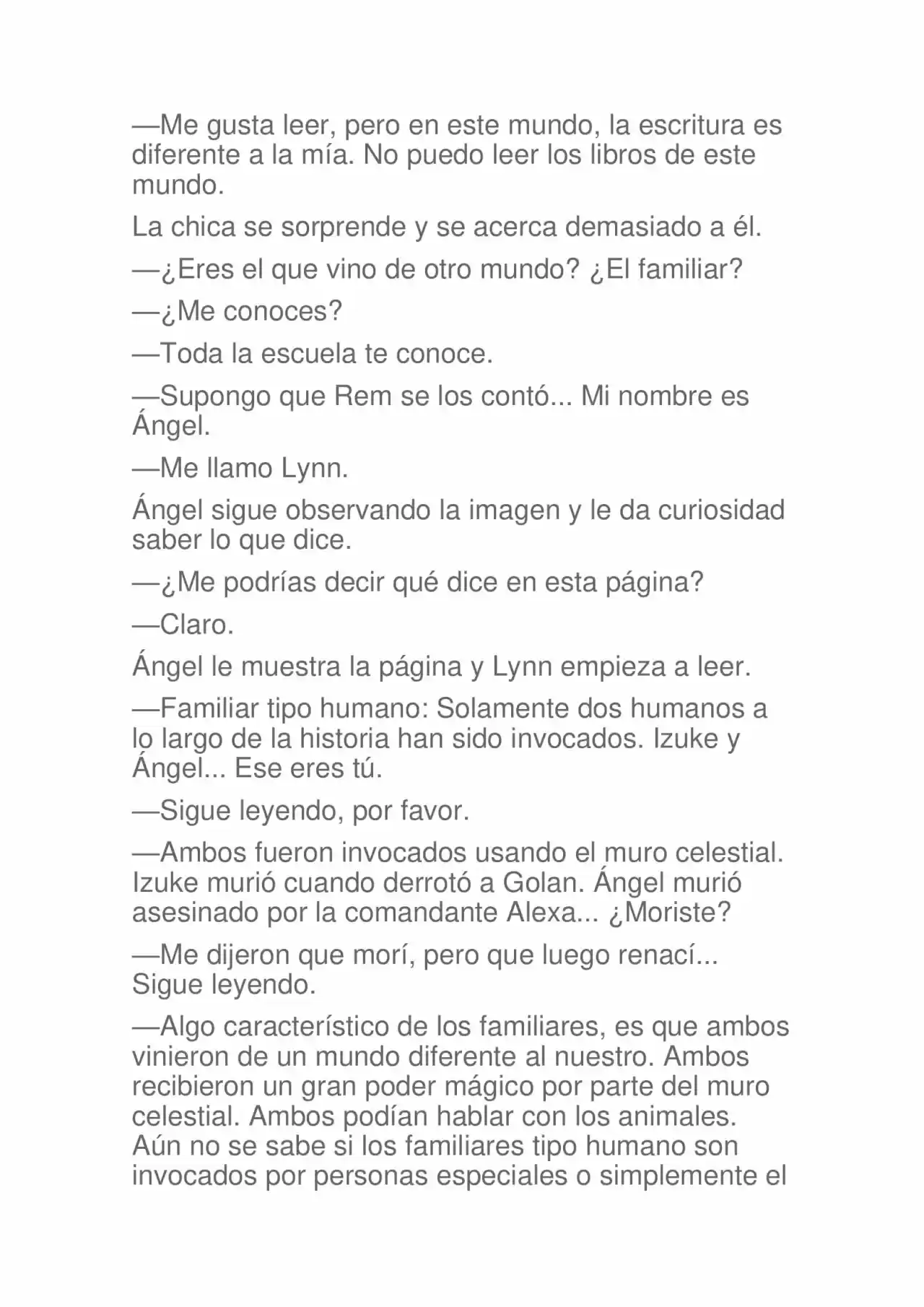 La Dolorosa Vida De Ángel.- Ir A Otro Mundo No Es Tan Genial (Novela) - Capítulo 53 - Página 4 - LectorTMOo