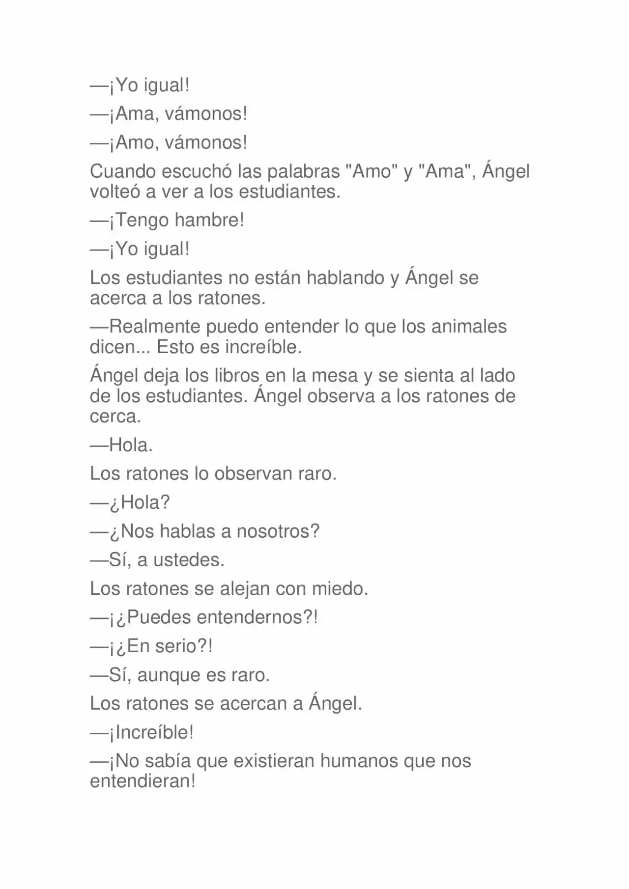 La Dolorosa Vida De Ángel.- Ir A Otro Mundo No Es Tan Genial (Novela) - Capítulo 53 - Página 6 - LectorTMOo