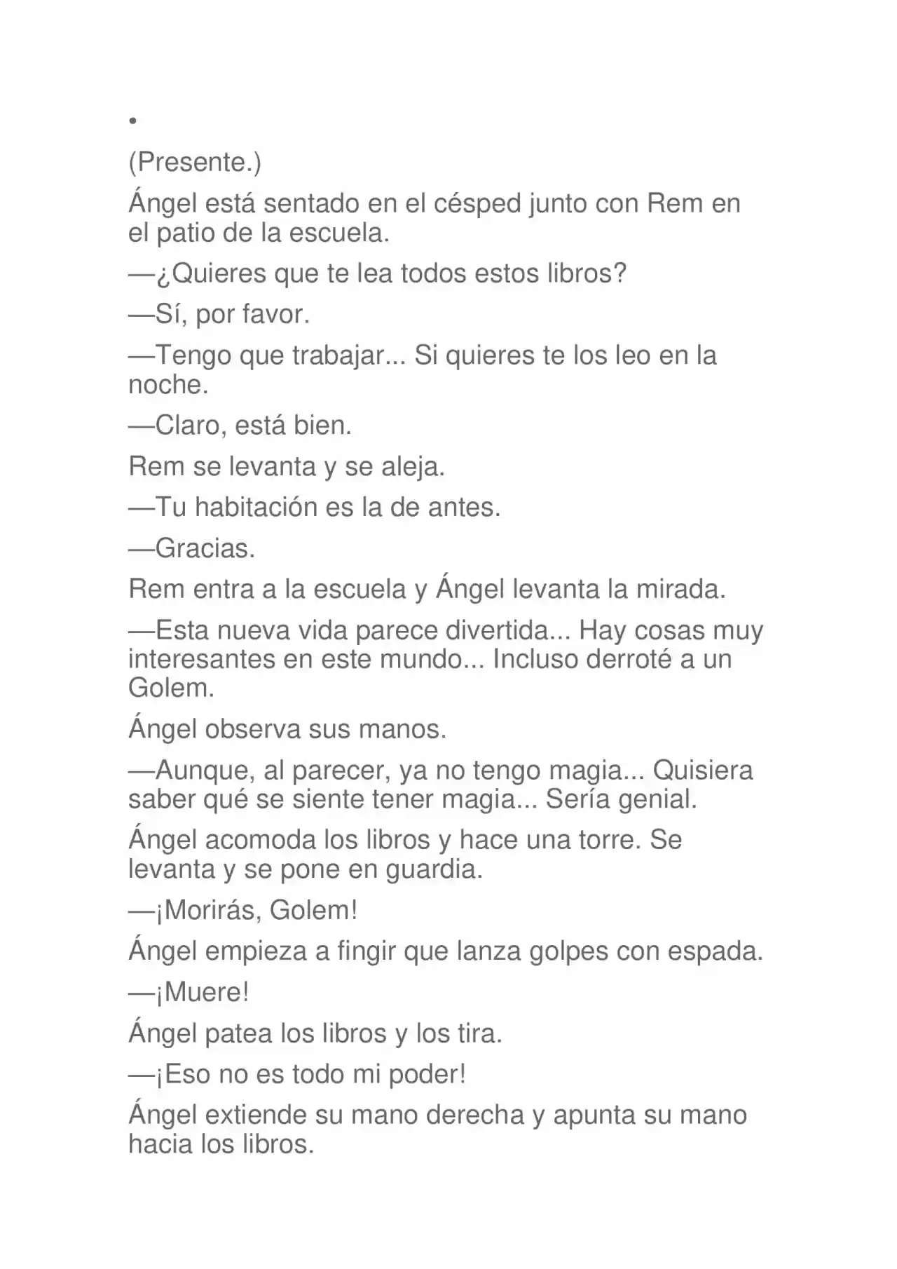 La Dolorosa Vida De Ángel.- Ir A Otro Mundo No Es Tan Genial (Novela) - Capítulo 54 - Página 4 - LectorTMOo