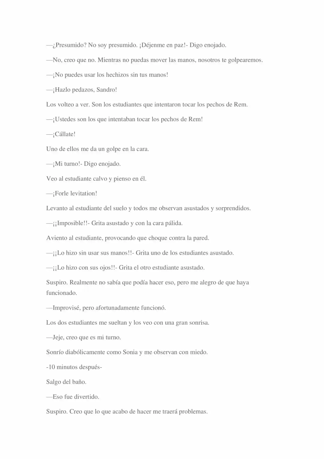 La Dolorosa Vida De Ángel.- Ir A Otro Mundo No Es Tan Genial (Novela) - Capítulo 9 - Página 9 - LectorTMOo