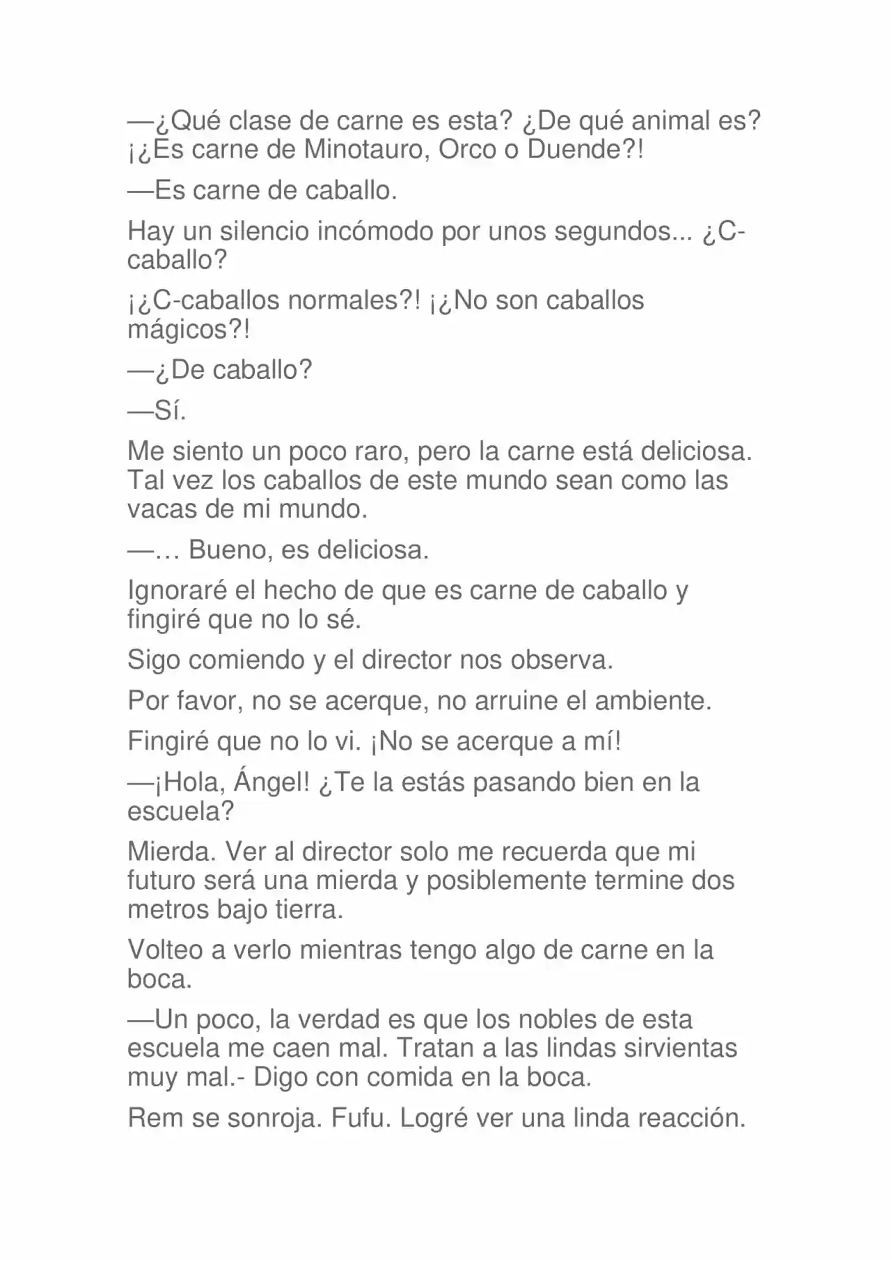 La Dolorosa Vida De Ángel.- Ir A Otro Mundo No Es Tan Genial. Volúmenes Completos. (Novela) - Capítulo 1.50 - Página 1 - LectorTMOo