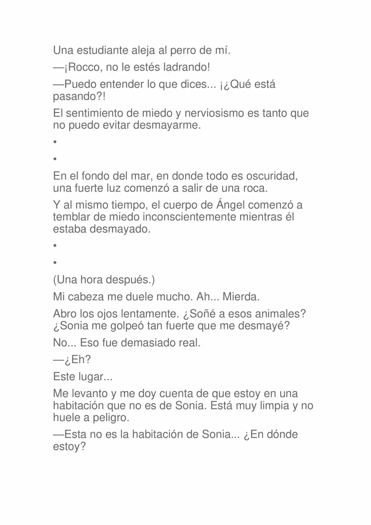 La Dolorosa Vida De Ángel.- Ir A Otro Mundo No Es Tan Genial. Volúmenes Completos. (Novela) - Capítulo 1.50 - Página 12 - LectorTMOo