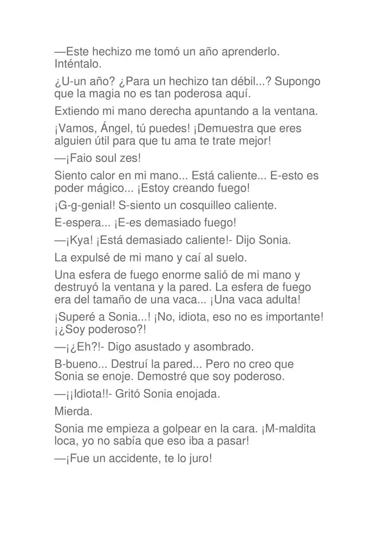 La Dolorosa Vida De Ángel.- Ir A Otro Mundo No Es Tan Genial. Volúmenes Completos. (Novela) - Capítulo 1.50 - Página 23 - LectorTMOo
