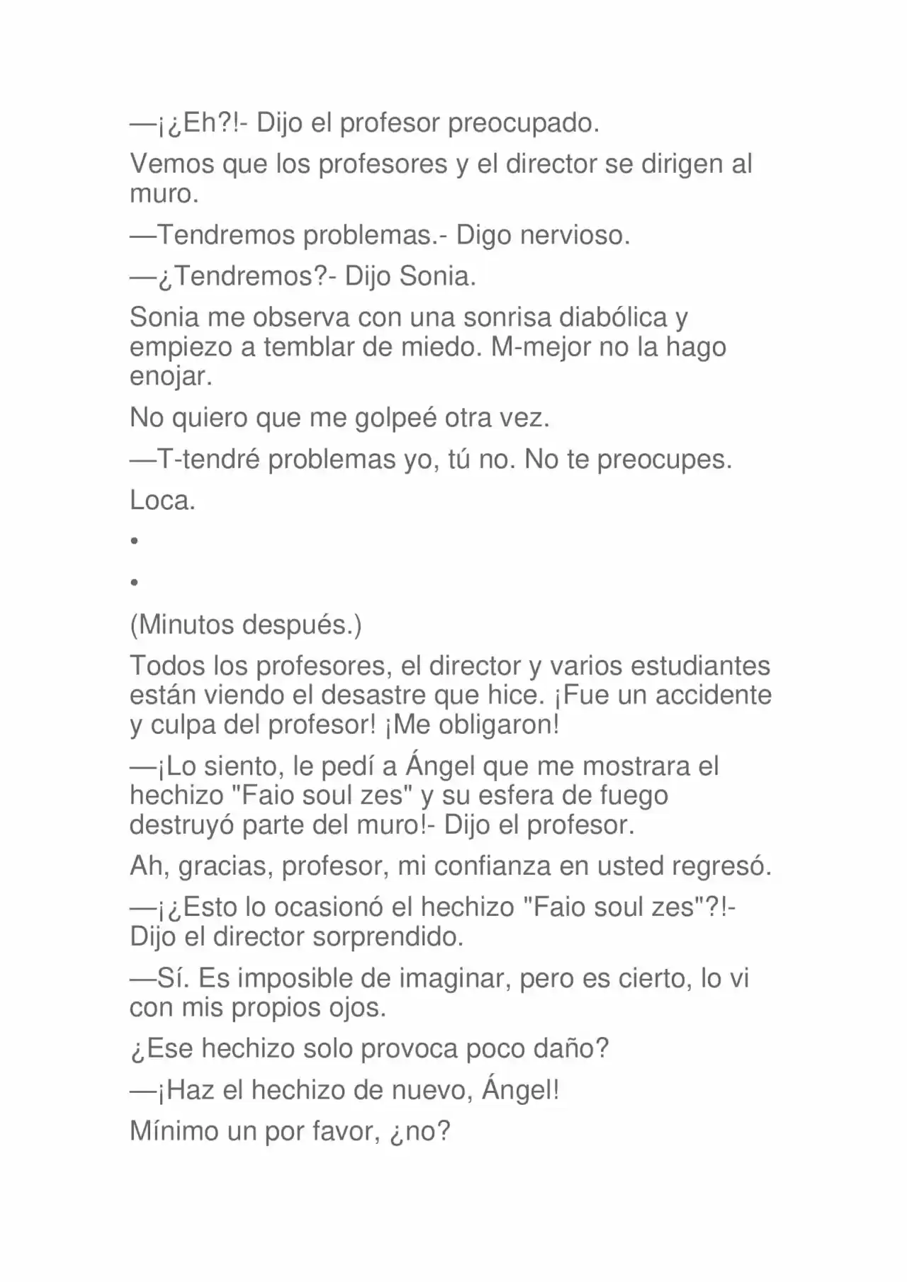 La Dolorosa Vida De Ángel.- Ir A Otro Mundo No Es Tan Genial. Volúmenes Completos. (Novela) - Capítulo 1.50 - Página 29 - LectorTMOo