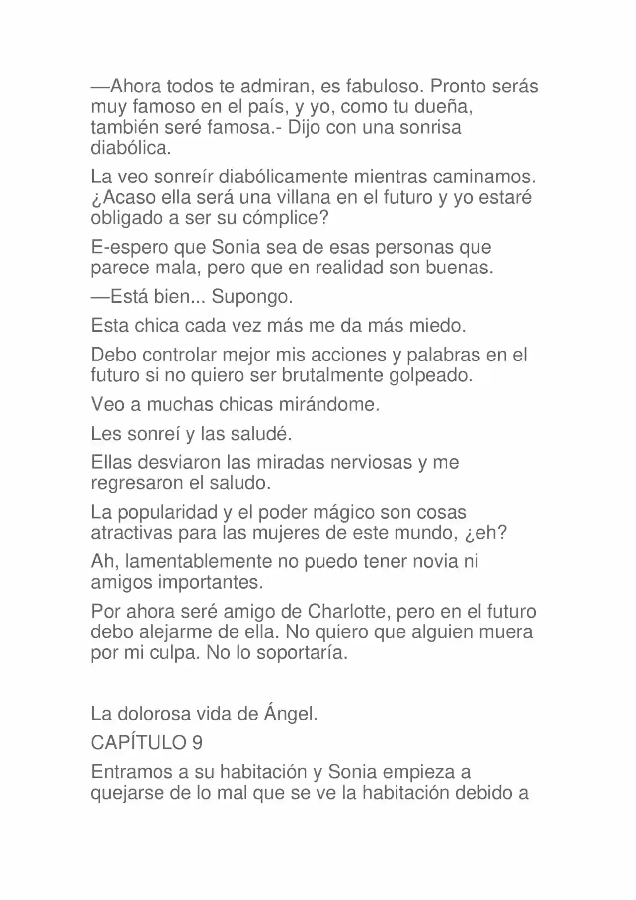 La Dolorosa Vida De Ángel.- Ir A Otro Mundo No Es Tan Genial. Volúmenes Completos. (Novela) - Capítulo 1.50 - Página 38 - LectorTMOo