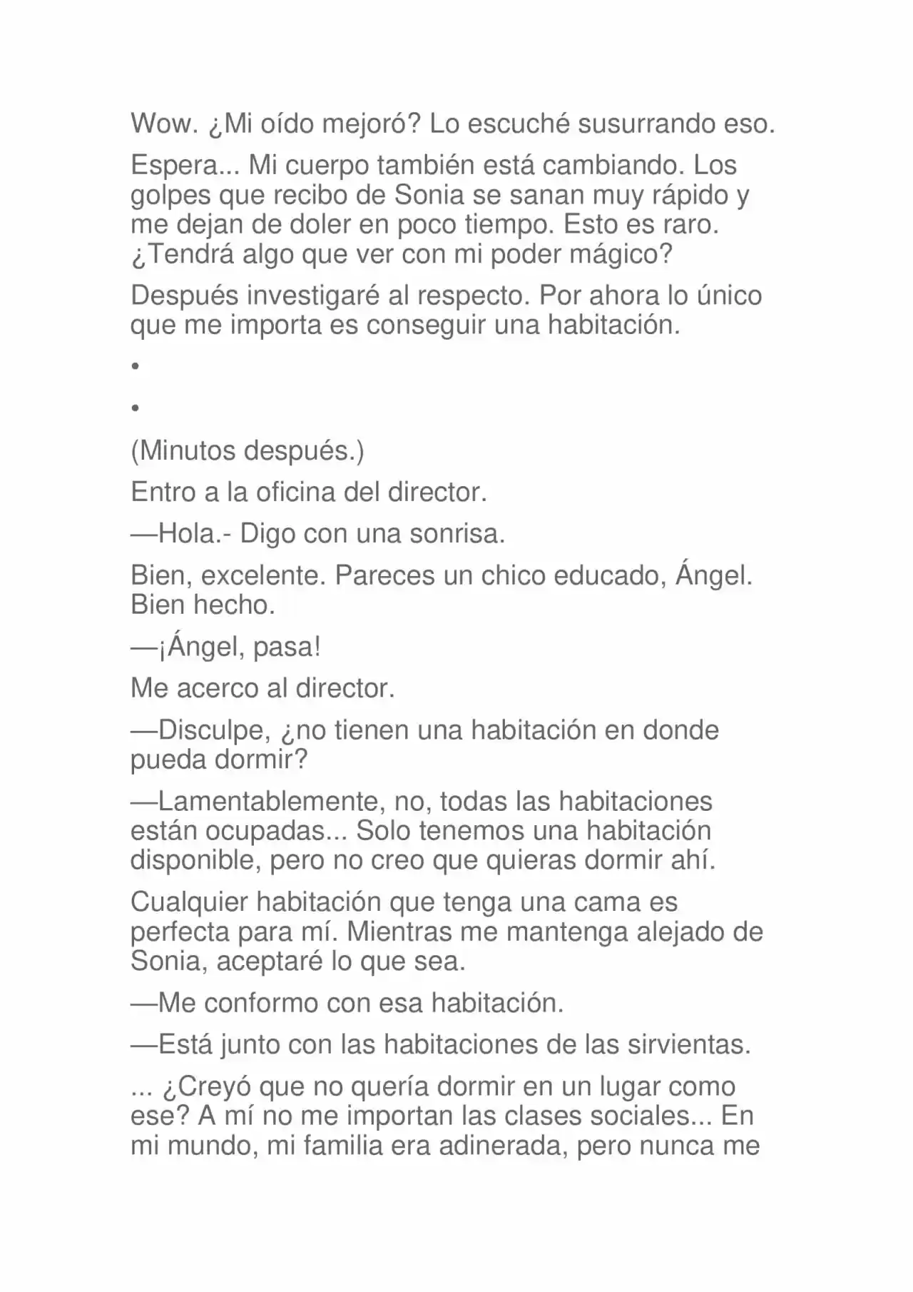 La Dolorosa Vida De Ángel.- Ir A Otro Mundo No Es Tan Genial. Volúmenes Completos. (Novela) - Capítulo 1.50 - Página 45 - LectorTMOo