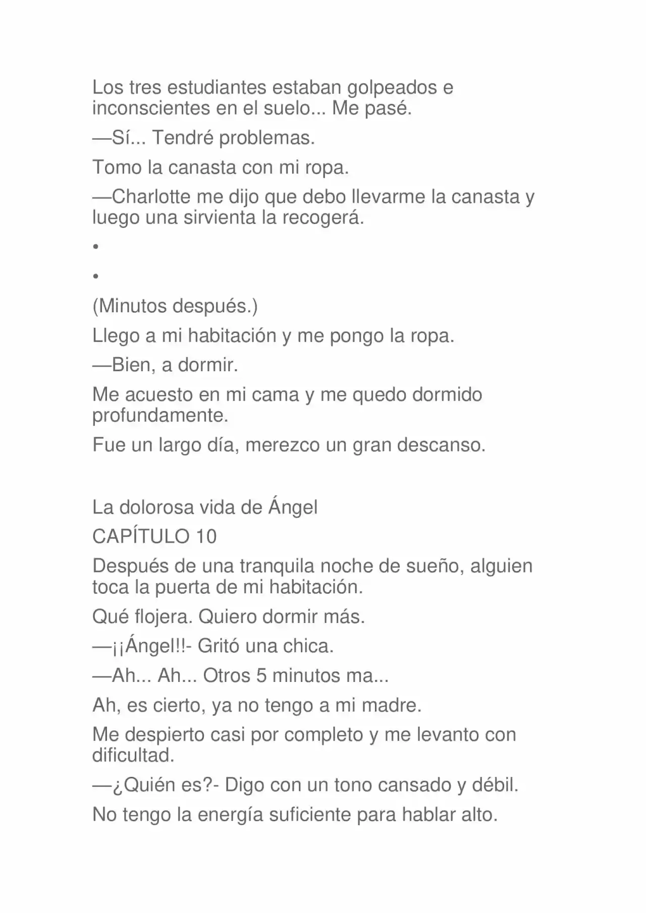 La Dolorosa Vida De Ángel.- Ir A Otro Mundo No Es Tan Genial. Volúmenes Completos. (Novela) - Capítulo 1.50 - Página 65 - LectorTMOo