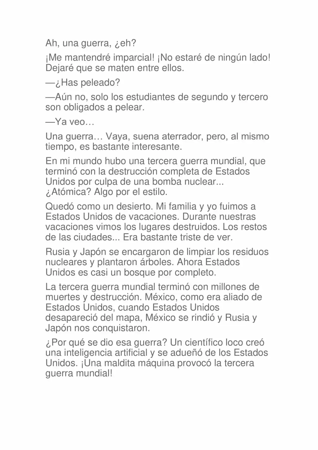 La Dolorosa Vida De Ángel.- Ir A Otro Mundo No Es Tan Genial. Volúmenes Completos. (Novela) - Capítulo 1.50 - Página 71 - LectorTMOo
