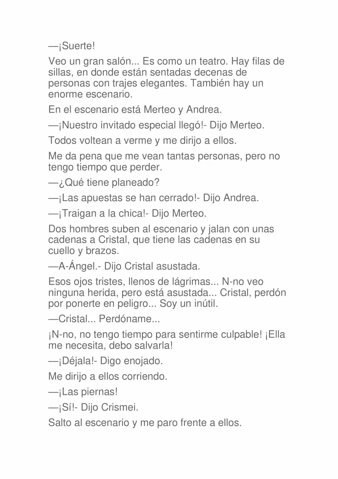 La Dolorosa Vida De Ángel.- Ir A Otro Mundo No Es Tan Genial. Volúmenes Completos. (Novela) - Capítulo 2.50 - Página 8 - LectorTMOo