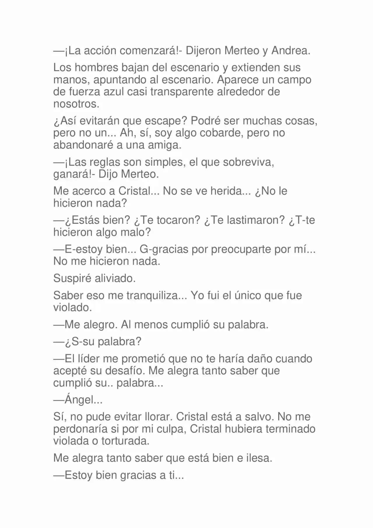 La Dolorosa Vida De Ángel.- Ir A Otro Mundo No Es Tan Genial. Volúmenes Completos. (Novela) - Capítulo 2.50 - Página 10 - LectorTMOo