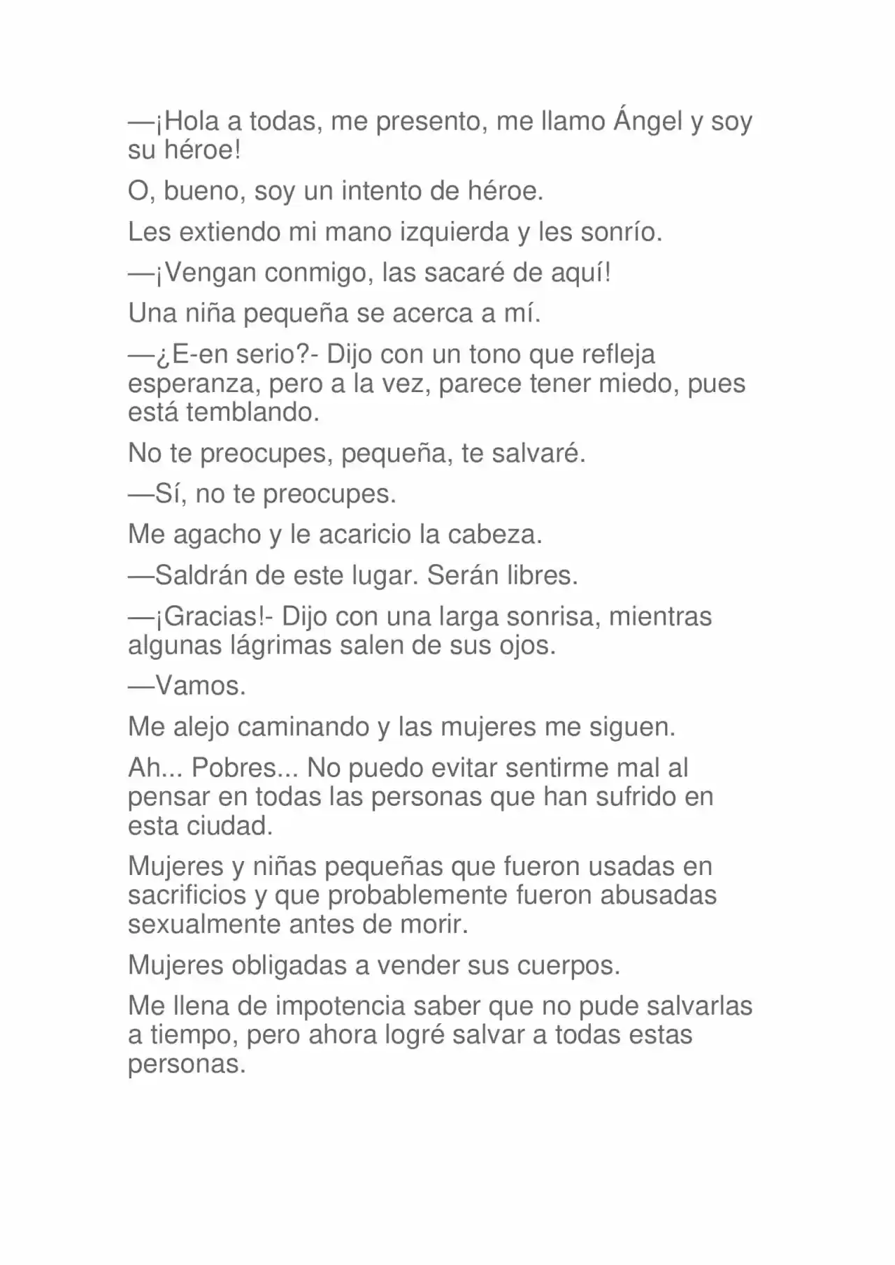 La Dolorosa Vida De Ángel.- Ir A Otro Mundo No Es Tan Genial. Volúmenes Completos. (Novela) - Capítulo 2.50 - Página 27 - LectorTMOo