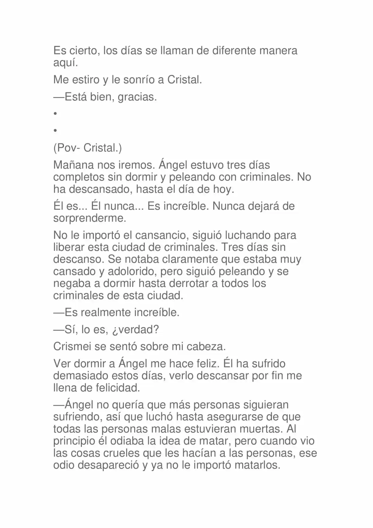 La Dolorosa Vida De Ángel.- Ir A Otro Mundo No Es Tan Genial. Volúmenes Completos. (Novela) - Capítulo 2.50 - Página 28 - LectorTMOo