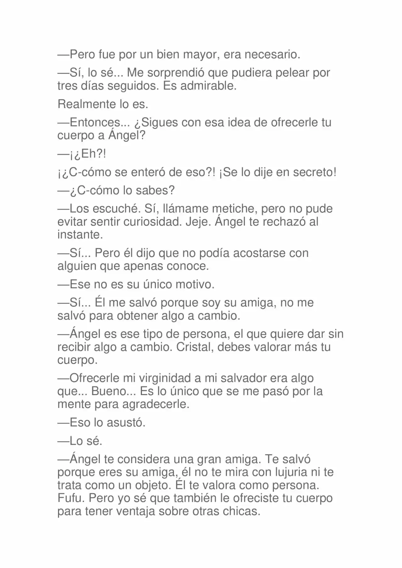 La Dolorosa Vida De Ángel.- Ir A Otro Mundo No Es Tan Genial. Volúmenes Completos. (Novela) - Capítulo 2.50 - Página 31 - LectorTMOo