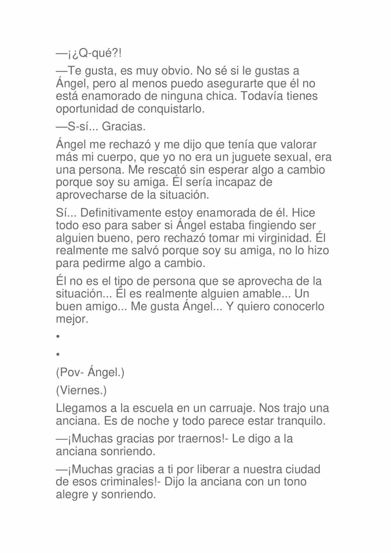 La Dolorosa Vida De Ángel.- Ir A Otro Mundo No Es Tan Genial. Volúmenes Completos. (Novela) - Capítulo 2.50 - Página 32 - LectorTMOo