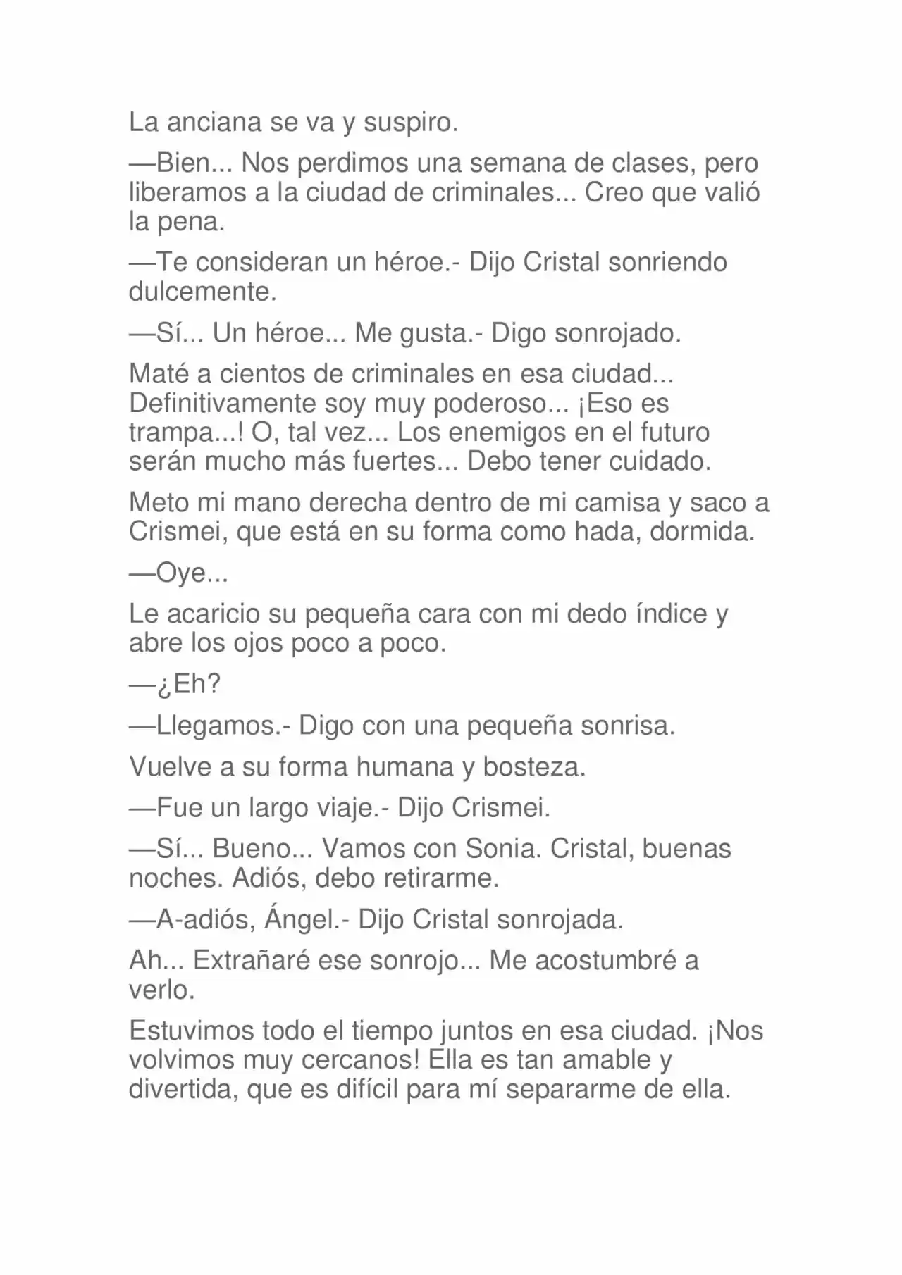 La Dolorosa Vida De Ángel.- Ir A Otro Mundo No Es Tan Genial. Volúmenes Completos. (Novela) - Capítulo 2.50 - Página 34 - LectorTMOo