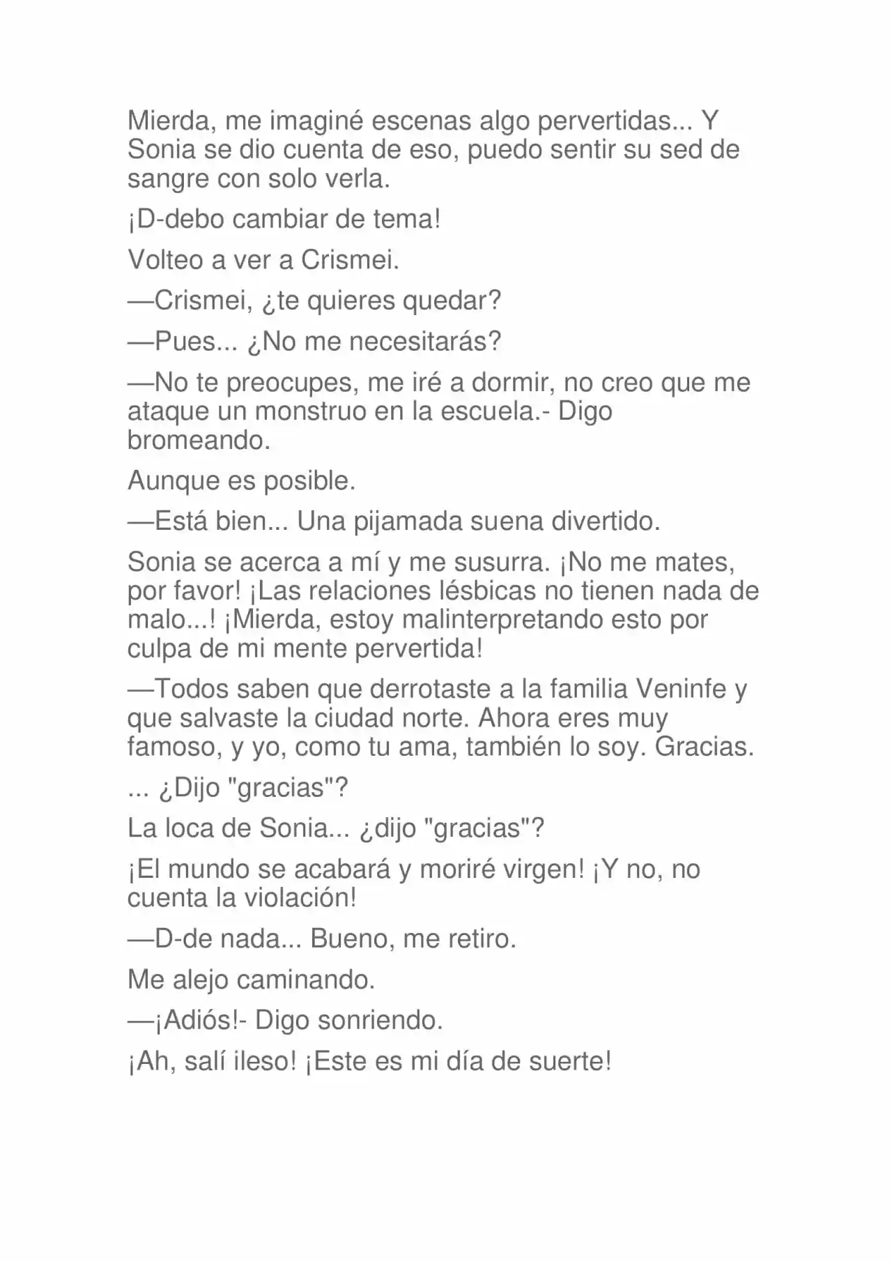 La Dolorosa Vida De Ángel.- Ir A Otro Mundo No Es Tan Genial. Volúmenes Completos. (Novela) - Capítulo 2.50 - Página 37 - LectorTMOo