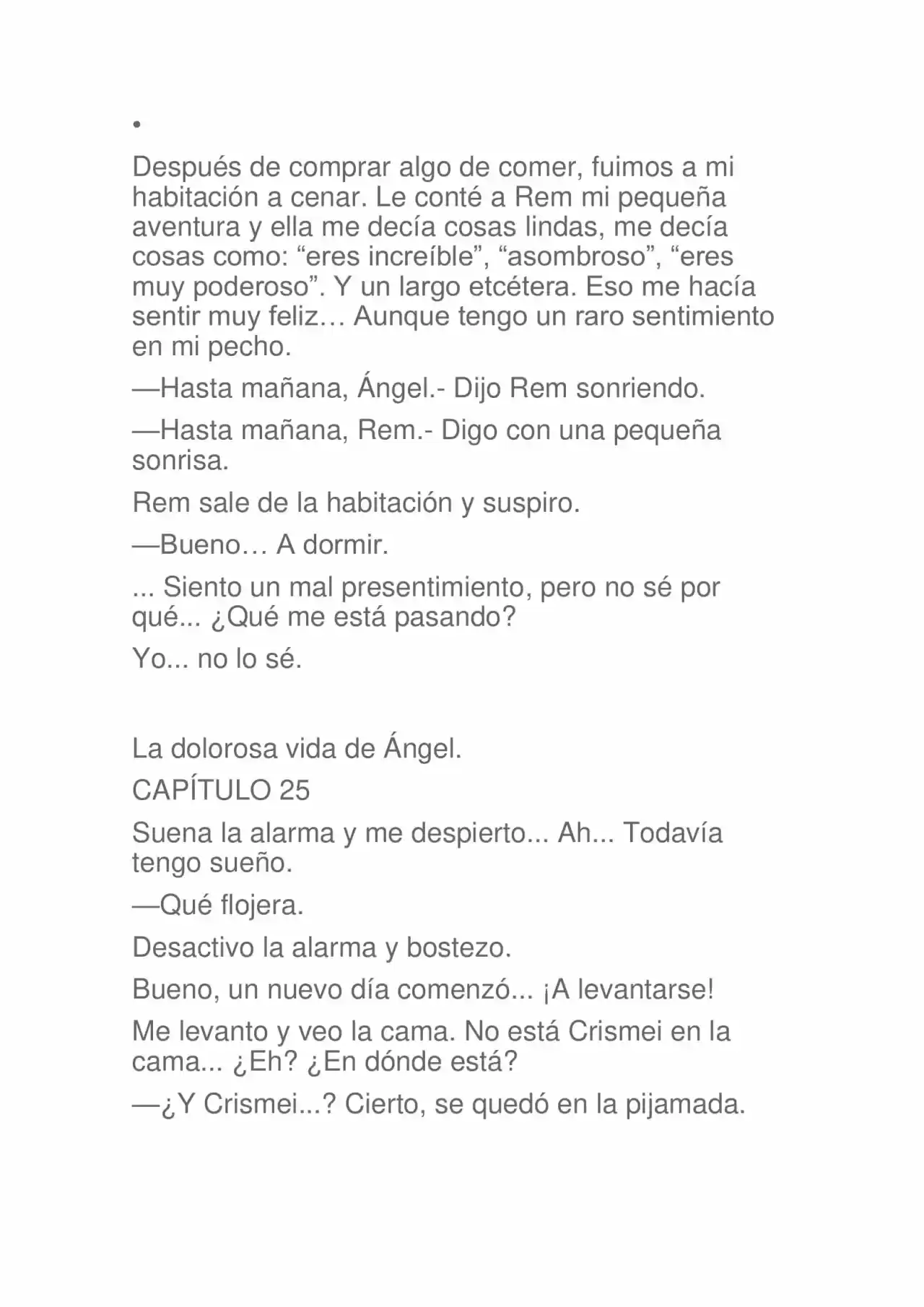 La Dolorosa Vida De Ángel.- Ir A Otro Mundo No Es Tan Genial. Volúmenes Completos. (Novela) - Capítulo 2.50 - Página 42 - LectorTMOo