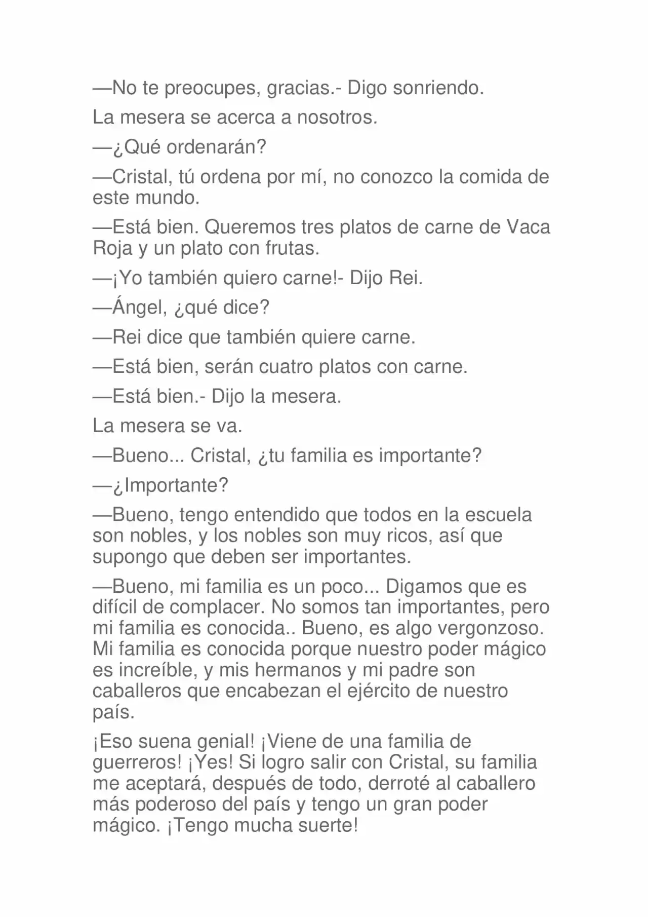 La Dolorosa Vida De Ángel.- Ir A Otro Mundo No Es Tan Genial. Volúmenes Completos. (Novela) - Capítulo 2.50 - Página 81 - LectorTMOo