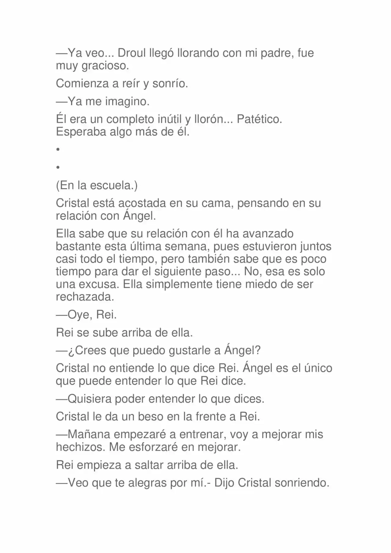 La Dolorosa Vida De Ángel.- Ir A Otro Mundo No Es Tan Genial. Volúmenes Completos. (Novela) - Capítulo 2.50 - Página 102 - LectorTMOo
