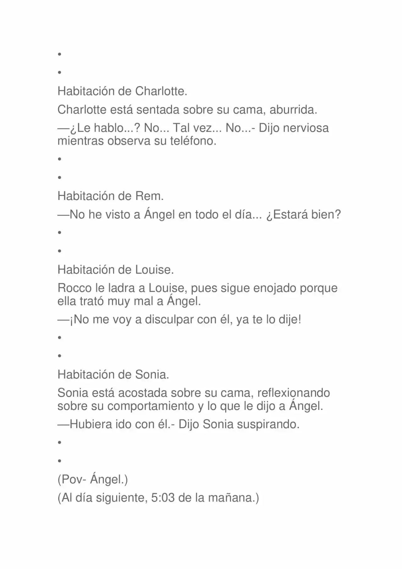 La Dolorosa Vida De Ángel.- Ir A Otro Mundo No Es Tan Genial. Volúmenes Completos. (Novela) - Capítulo 2.50 - Página 104 - LectorTMOo