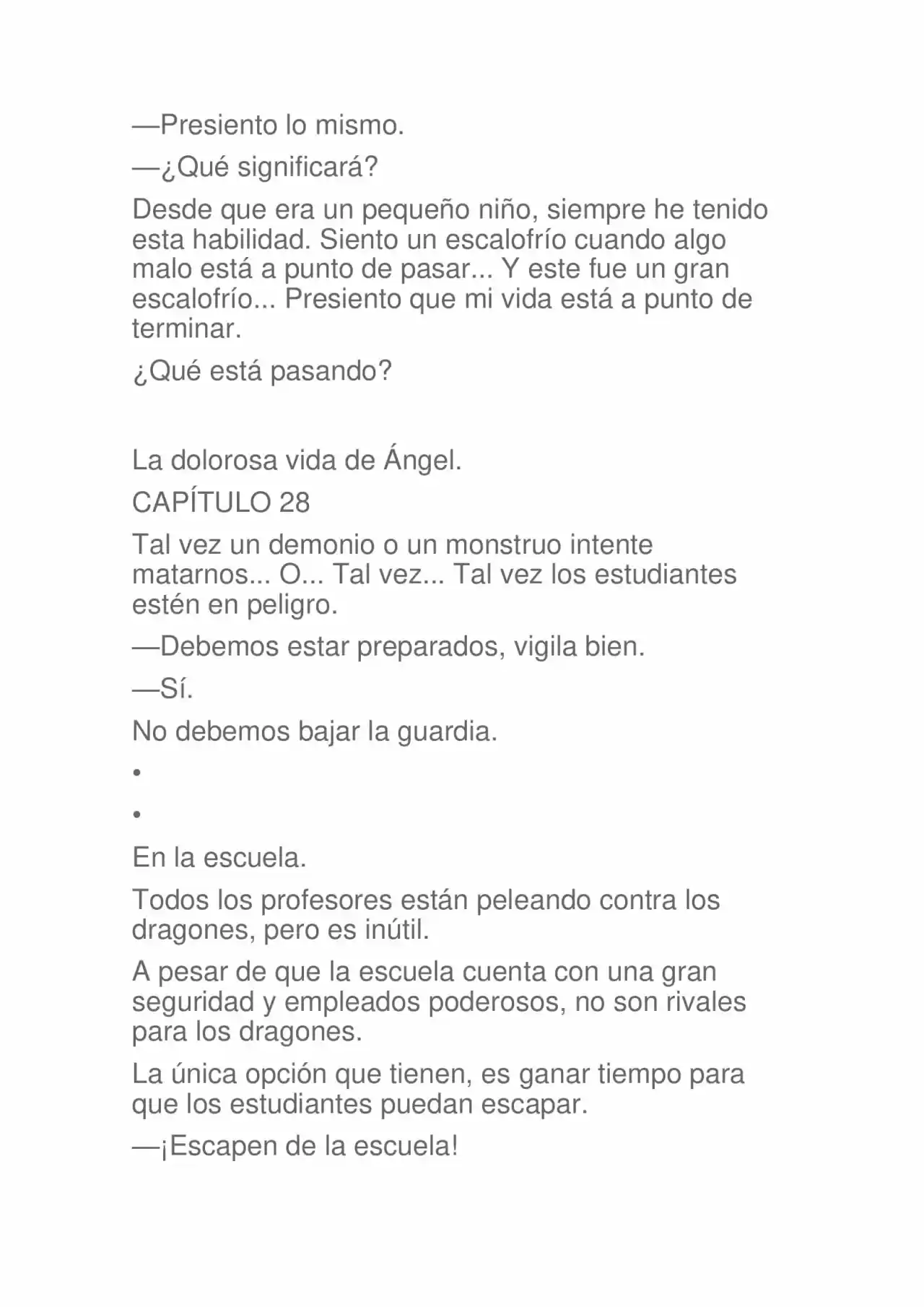 La Dolorosa Vida De Ángel.- Ir A Otro Mundo No Es Tan Genial. Volúmenes Completos. (Novela) - Capítulo 2.50 - Página 110 - LectorTMOo