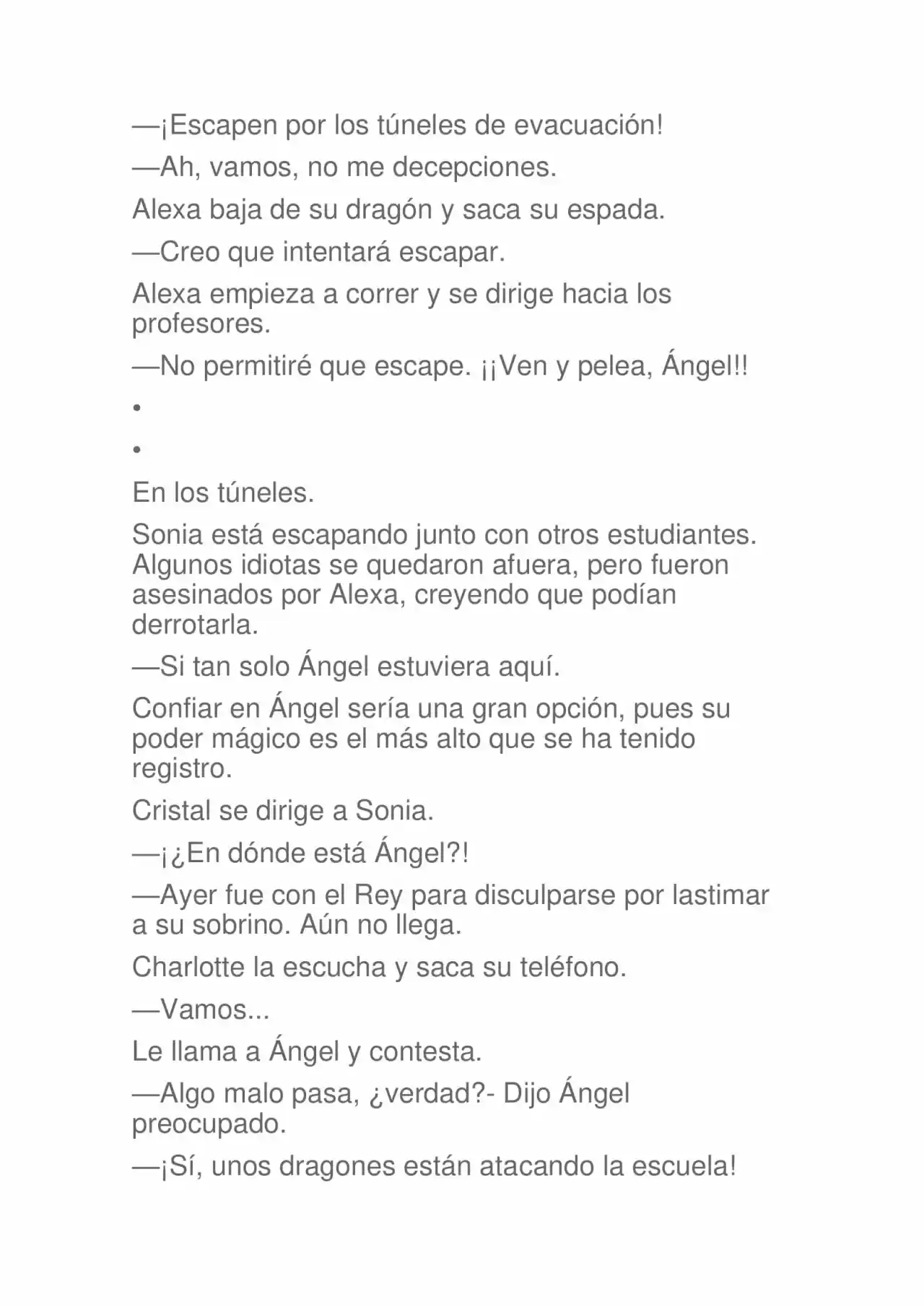 La Dolorosa Vida De Ángel.- Ir A Otro Mundo No Es Tan Genial. Volúmenes Completos. (Novela) - Capítulo 2.50 - Página 112 - LectorTMOo