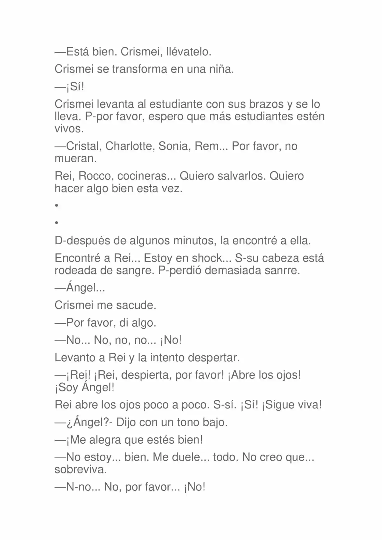 La Dolorosa Vida De Ángel.- Ir A Otro Mundo No Es Tan Genial. Volúmenes Completos. (Novela) - Capítulo 2.50 - Página 123 - LectorTMOo
