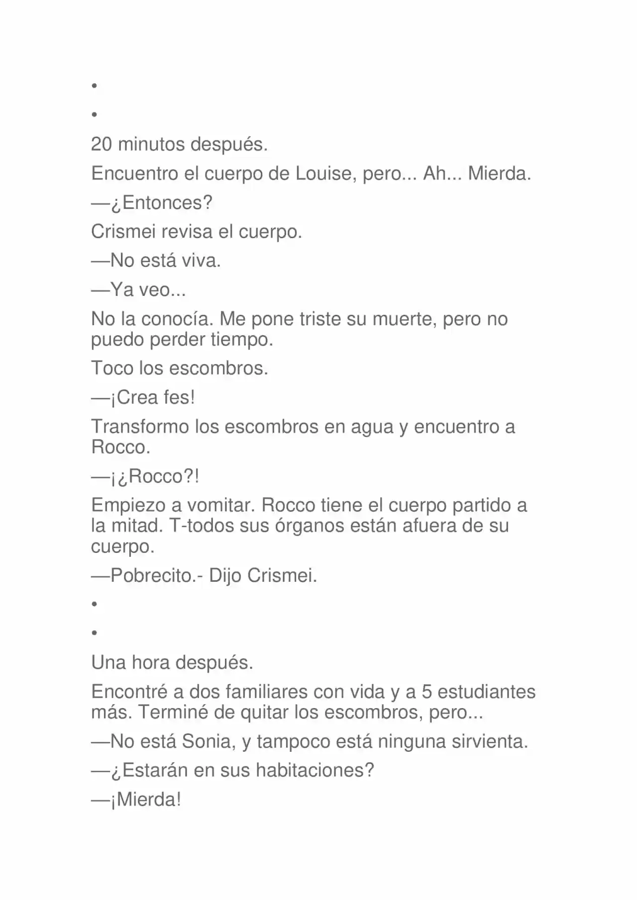 La Dolorosa Vida De Ángel.- Ir A Otro Mundo No Es Tan Genial. Volúmenes Completos. (Novela) - Capítulo 2.50 - Página 133 - LectorTMOo