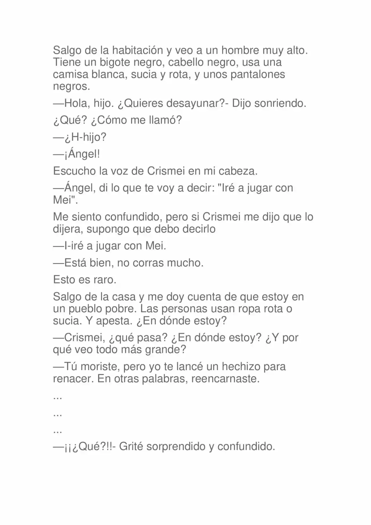 La Dolorosa Vida De Ángel.- Ir A Otro Mundo No Es Tan Genial. Volúmenes Completos. (Novela) - Capítulo 2.50 - Página 142 - LectorTMOo