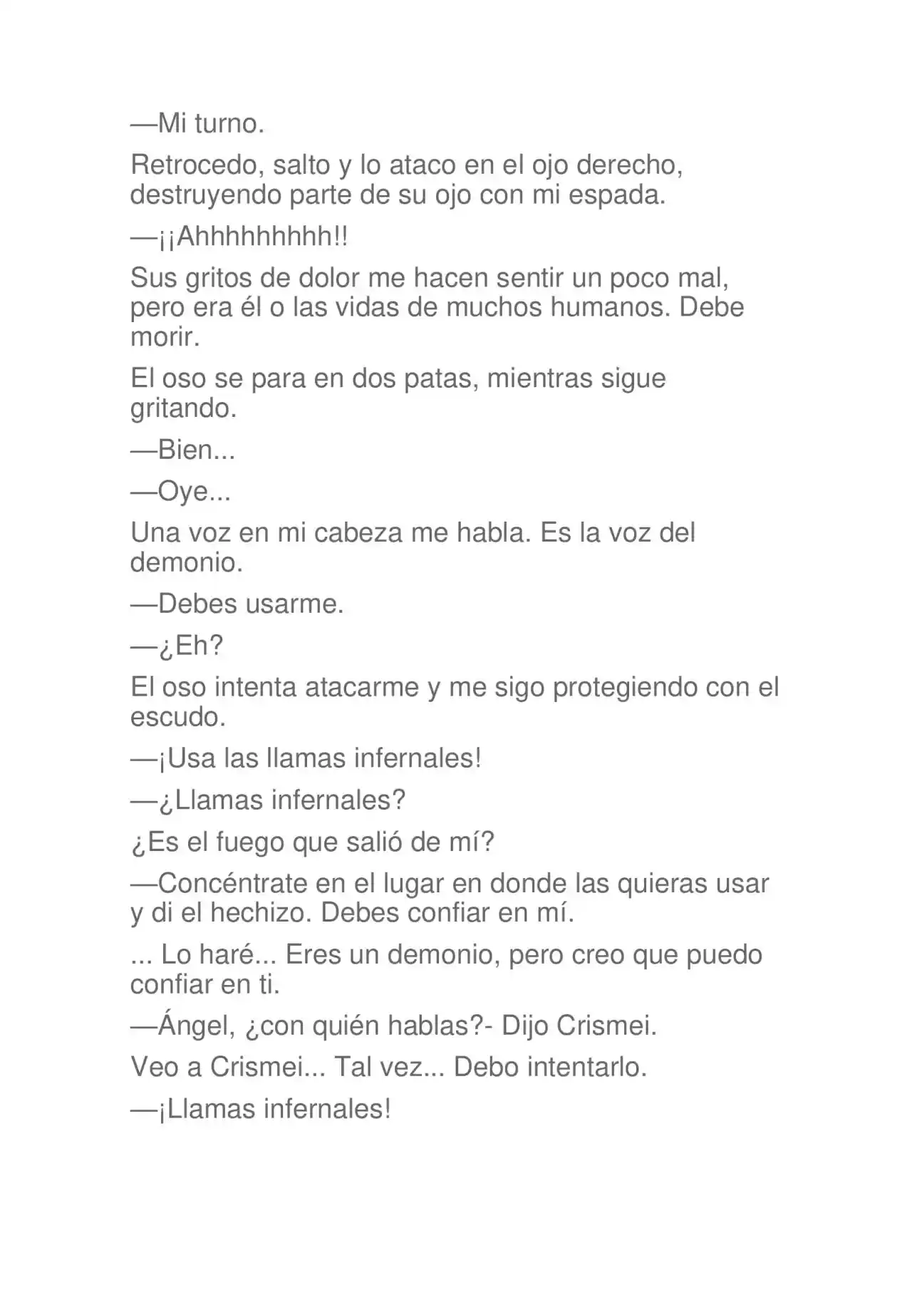 La Dolorosa Vida De Ángel.- Ir A Otro Mundo No Es Tan Genial. Volúmenes Completos. (Novela) - Capítulo 3.50 - Página 5 - LectorTMOo