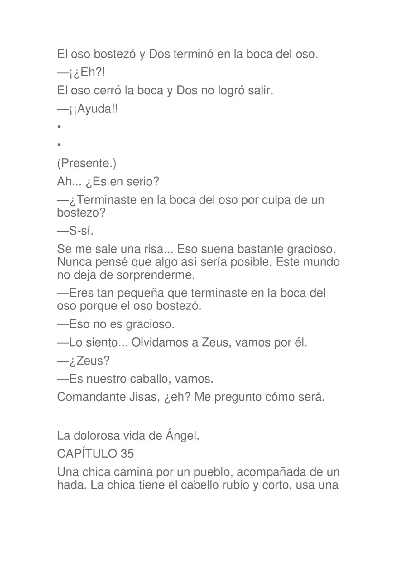 La Dolorosa Vida De Ángel.- Ir A Otro Mundo No Es Tan Genial. Volúmenes Completos. (Novela) - Capítulo 3.50 - Página 11 - LectorTMOo