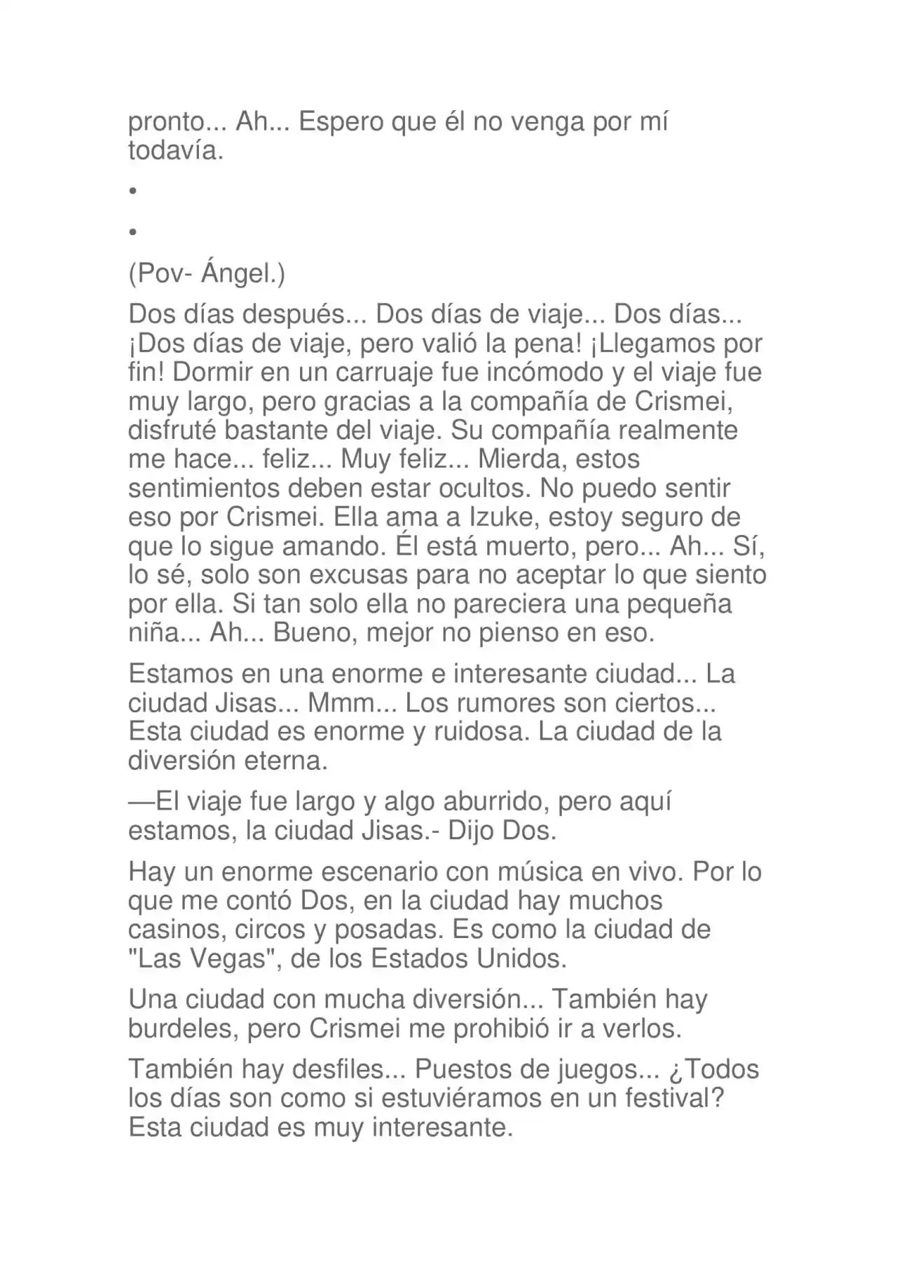 La Dolorosa Vida De Ángel.- Ir A Otro Mundo No Es Tan Genial. Volúmenes Completos. (Novela) - Capítulo 3.50 - Página 22 - LectorTMOo