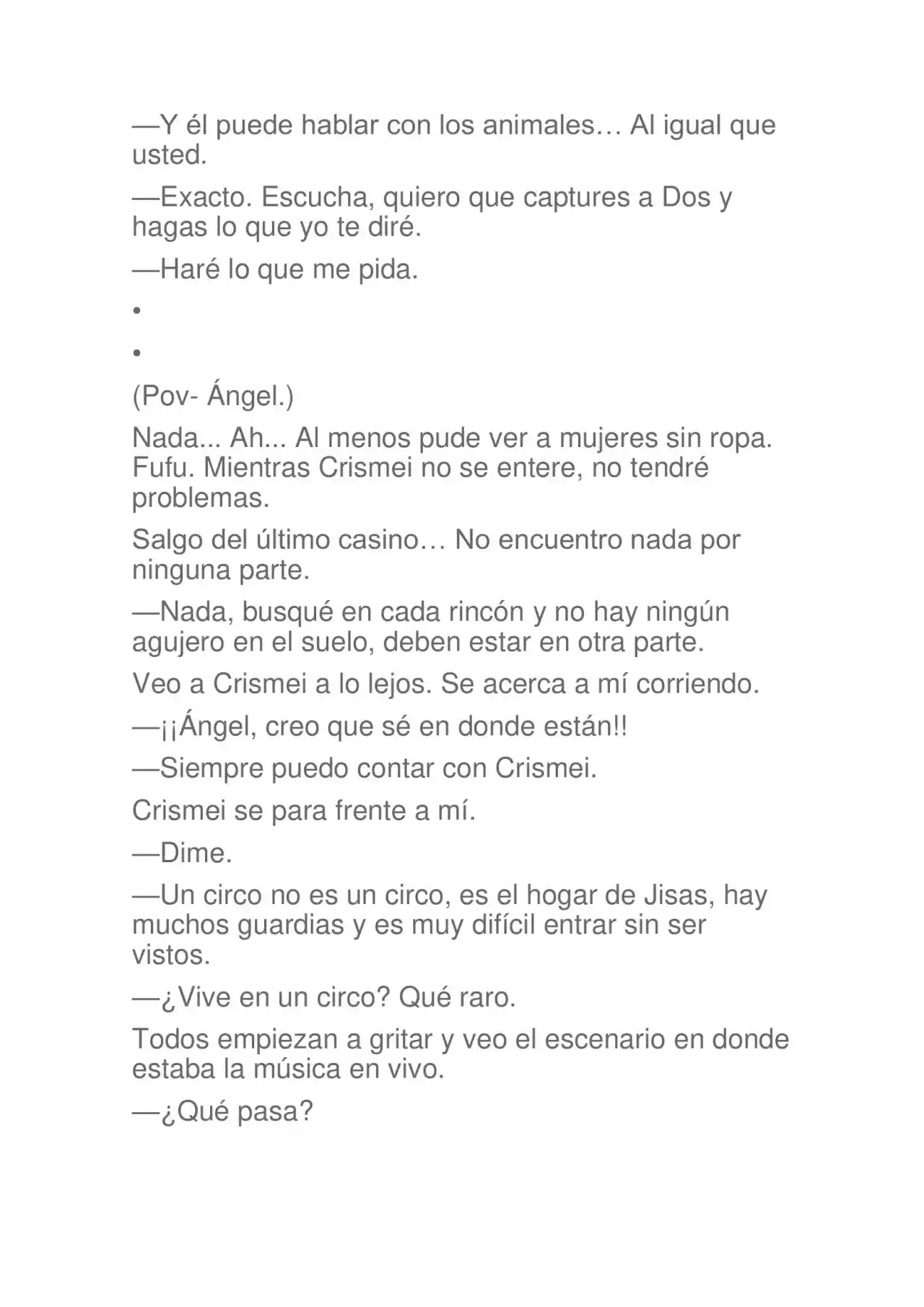La Dolorosa Vida De Ángel.- Ir A Otro Mundo No Es Tan Genial. Volúmenes Completos. (Novela) - Capítulo 3.50 - Página 28 - LectorTMOo