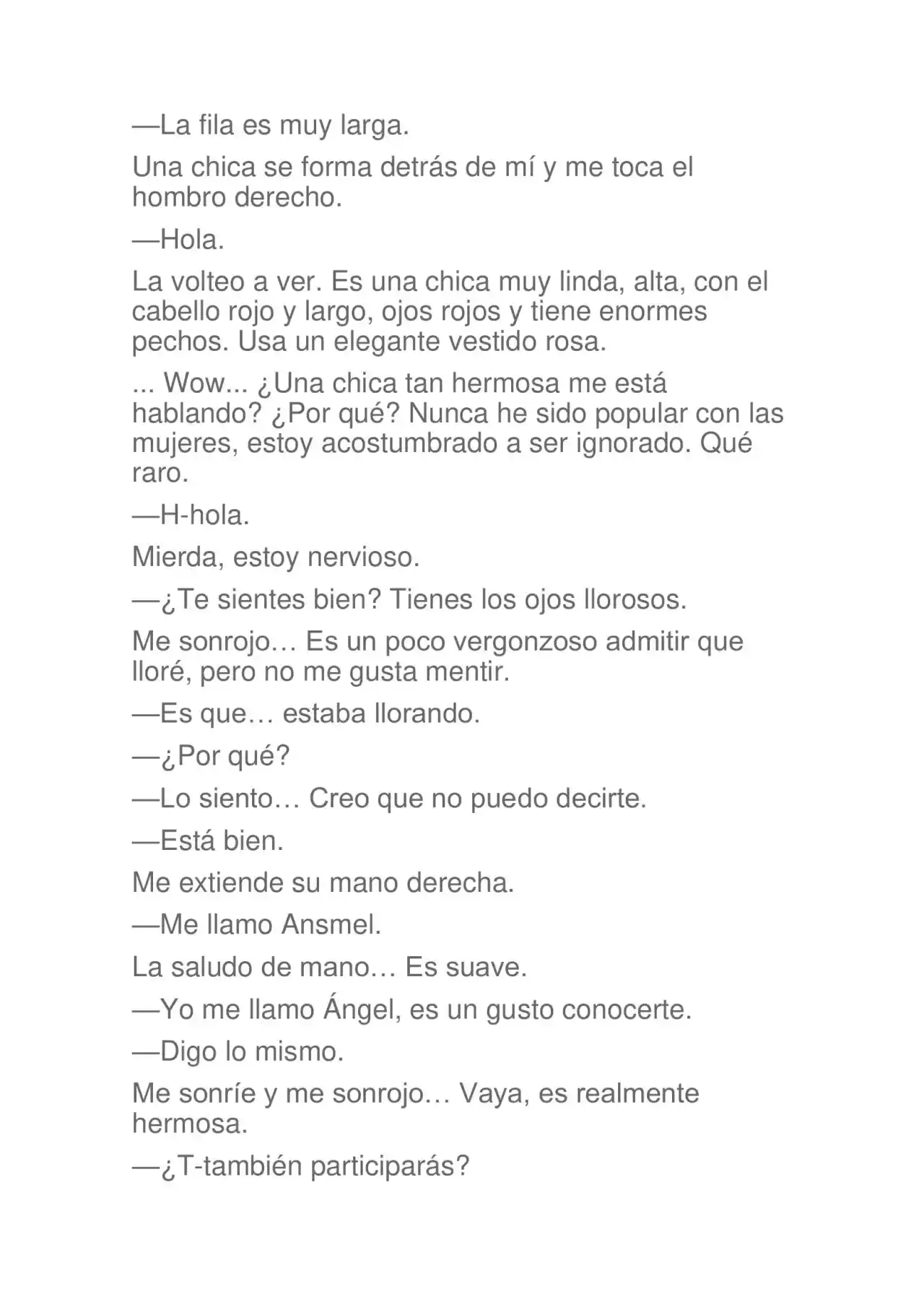 La Dolorosa Vida De Ángel.- Ir A Otro Mundo No Es Tan Genial. Volúmenes Completos. (Novela) - Capítulo 3.50 - Página 32 - LectorTMOo