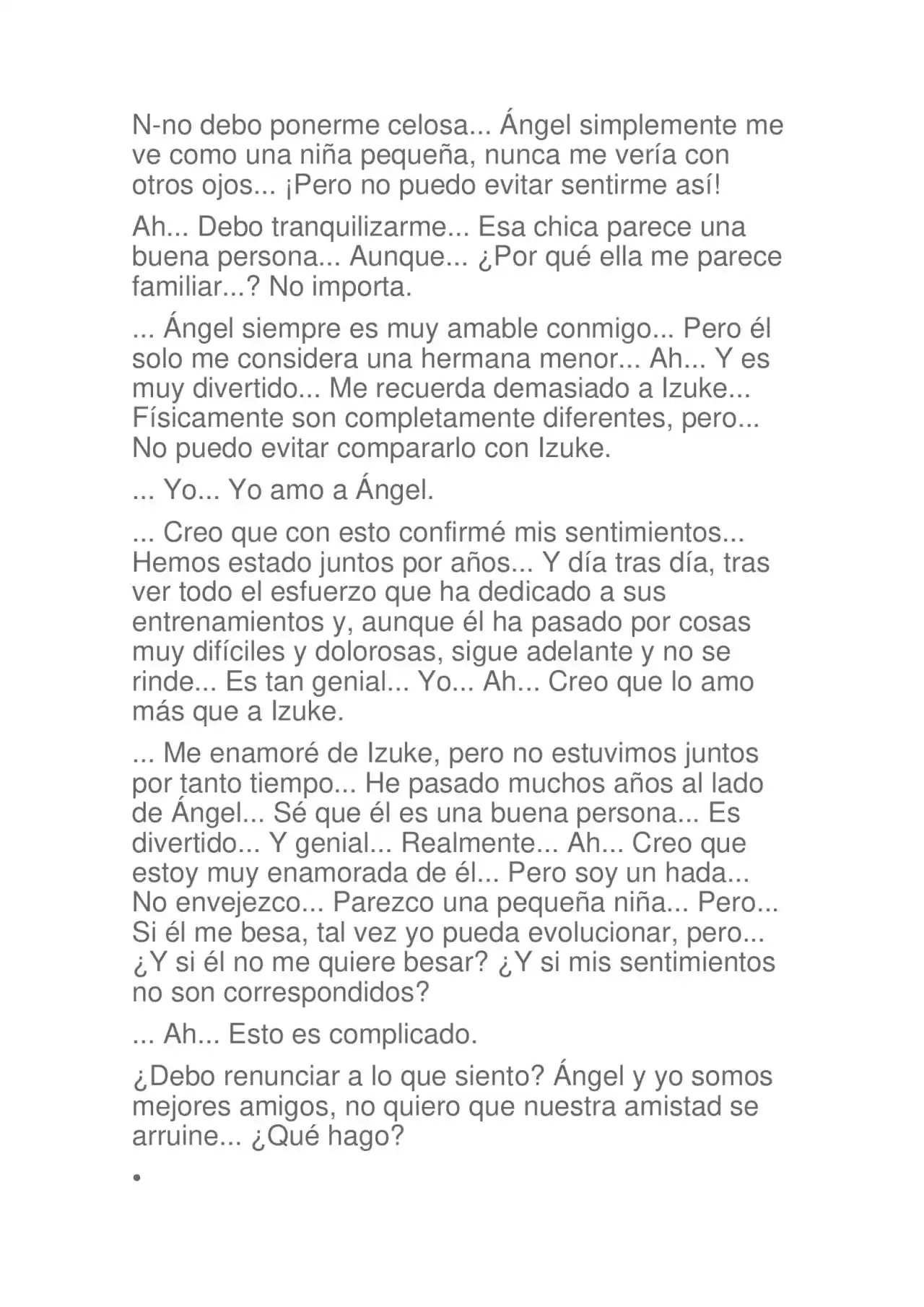 La Dolorosa Vida De Ángel.- Ir A Otro Mundo No Es Tan Genial. Volúmenes Completos. (Novela) - Capítulo 3.50 - Página 34 - LectorTMOo