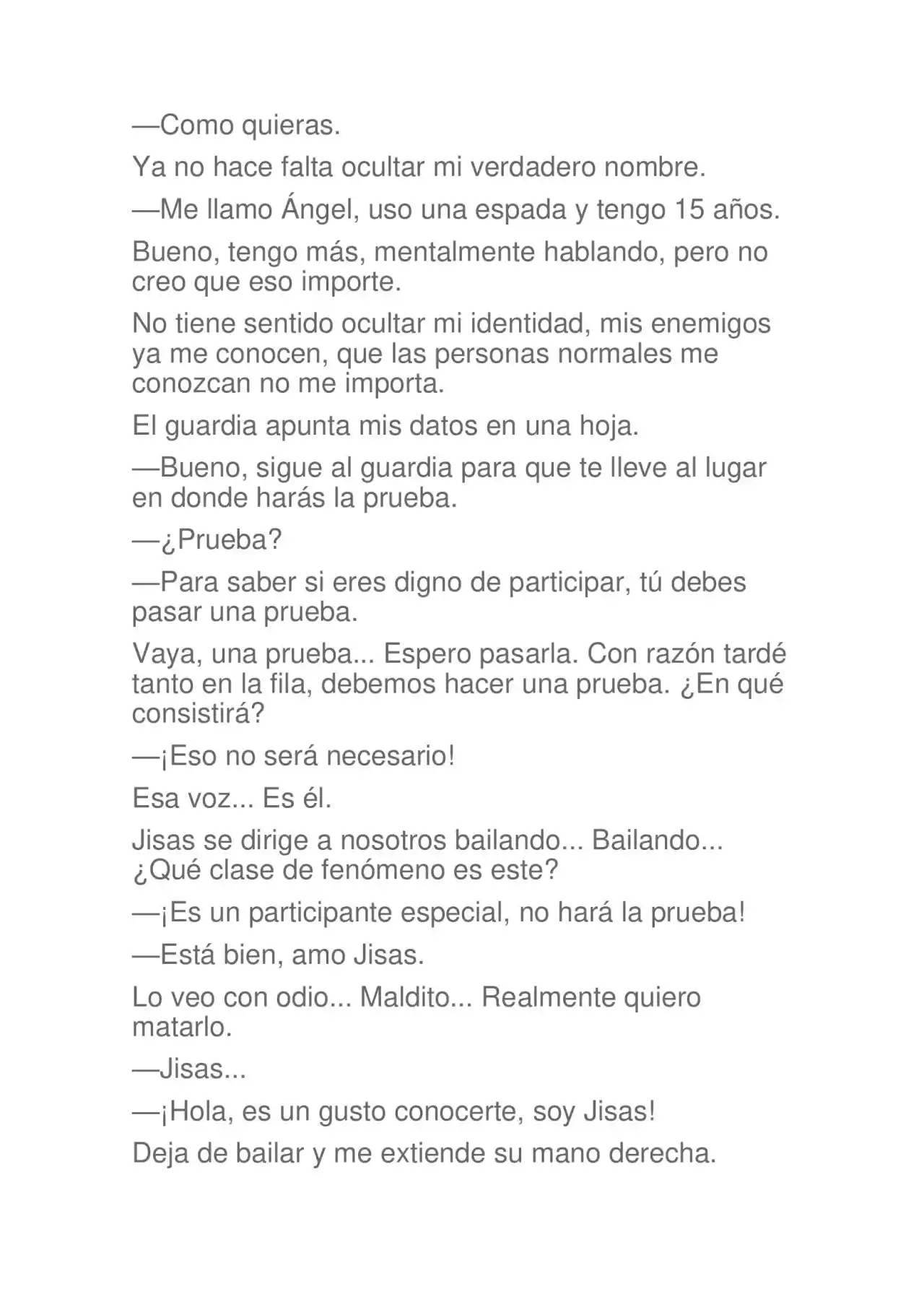 La Dolorosa Vida De Ángel.- Ir A Otro Mundo No Es Tan Genial. Volúmenes Completos. (Novela) - Capítulo 3.50 - Página 36 - LectorTMOo