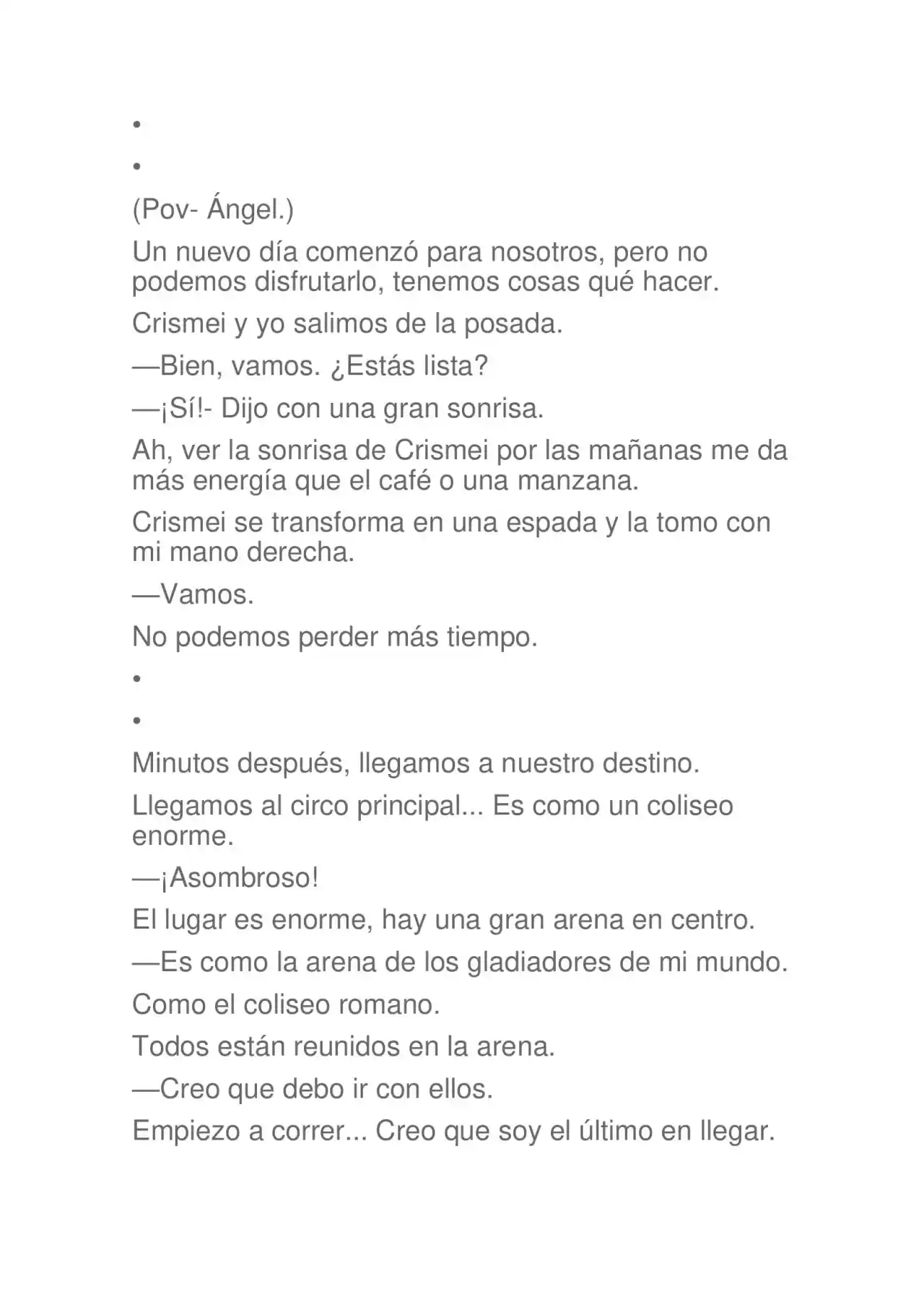 La Dolorosa Vida De Ángel.- Ir A Otro Mundo No Es Tan Genial. Volúmenes Completos. (Novela) - Capítulo 3.50 - Página 45 - LectorTMOo