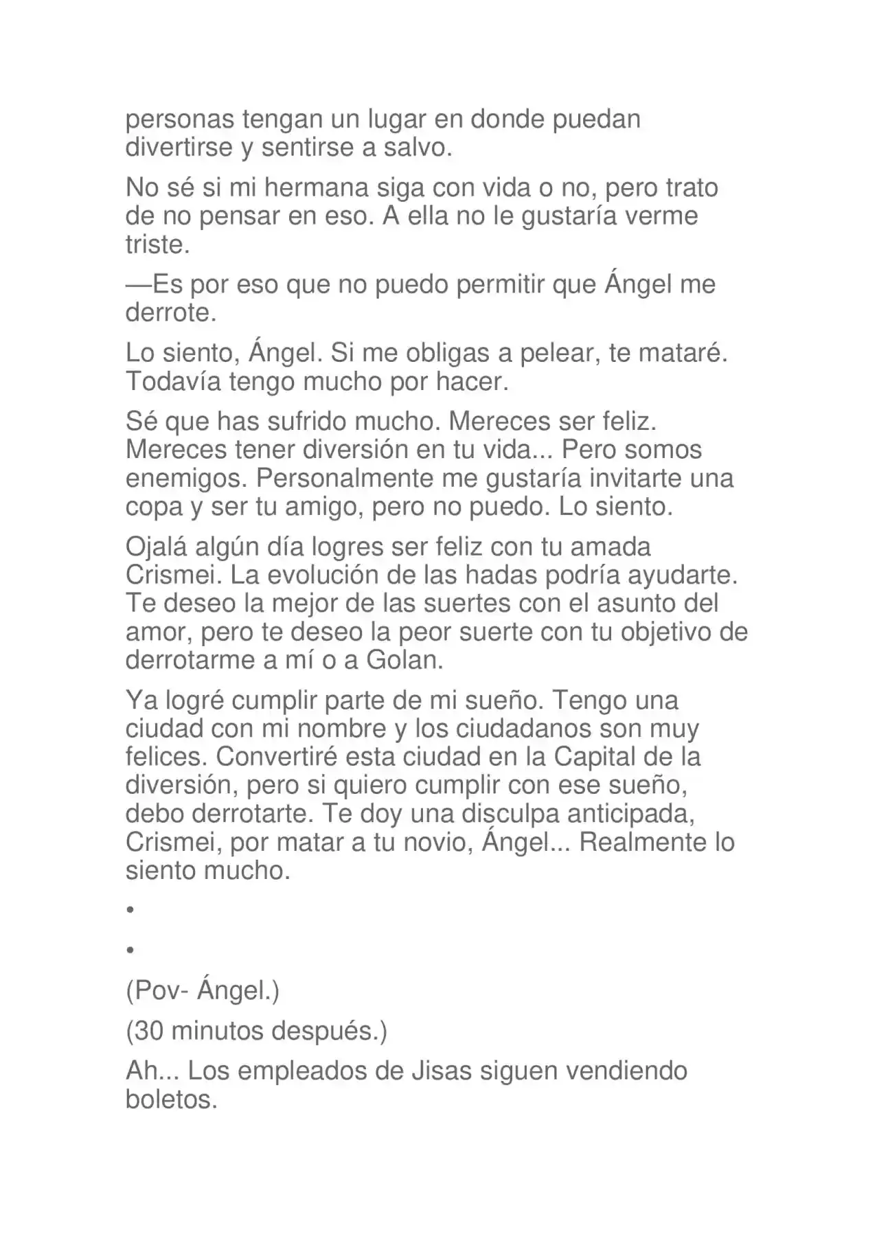 La Dolorosa Vida De Ángel.- Ir A Otro Mundo No Es Tan Genial. Volúmenes Completos. (Novela) - Capítulo 3.50 - Página 67 - LectorTMOo