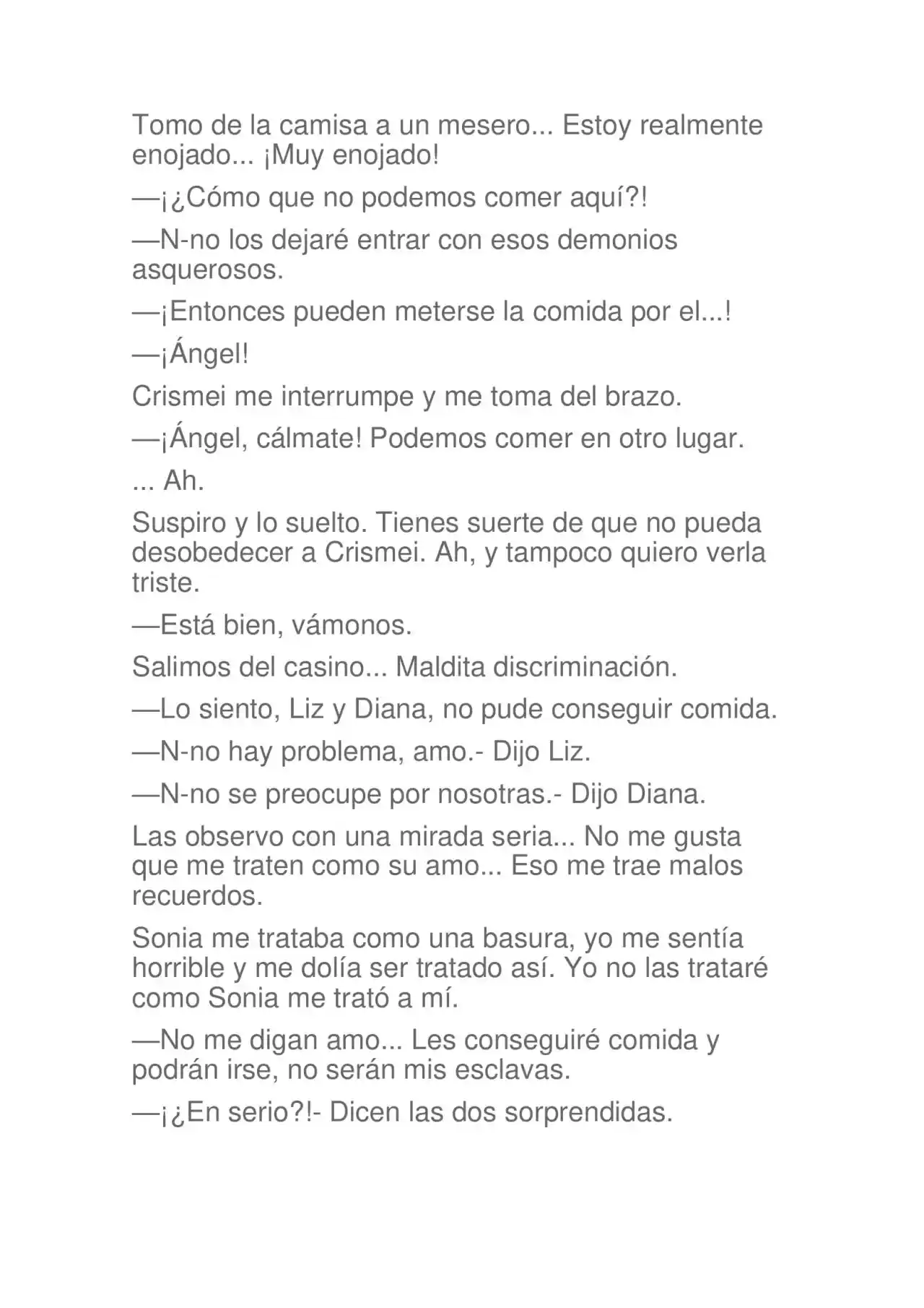 La Dolorosa Vida De Ángel.- Ir A Otro Mundo No Es Tan Genial. Volúmenes Completos. (Novela) - Capítulo 3.50 - Página 72 - LectorTMOo