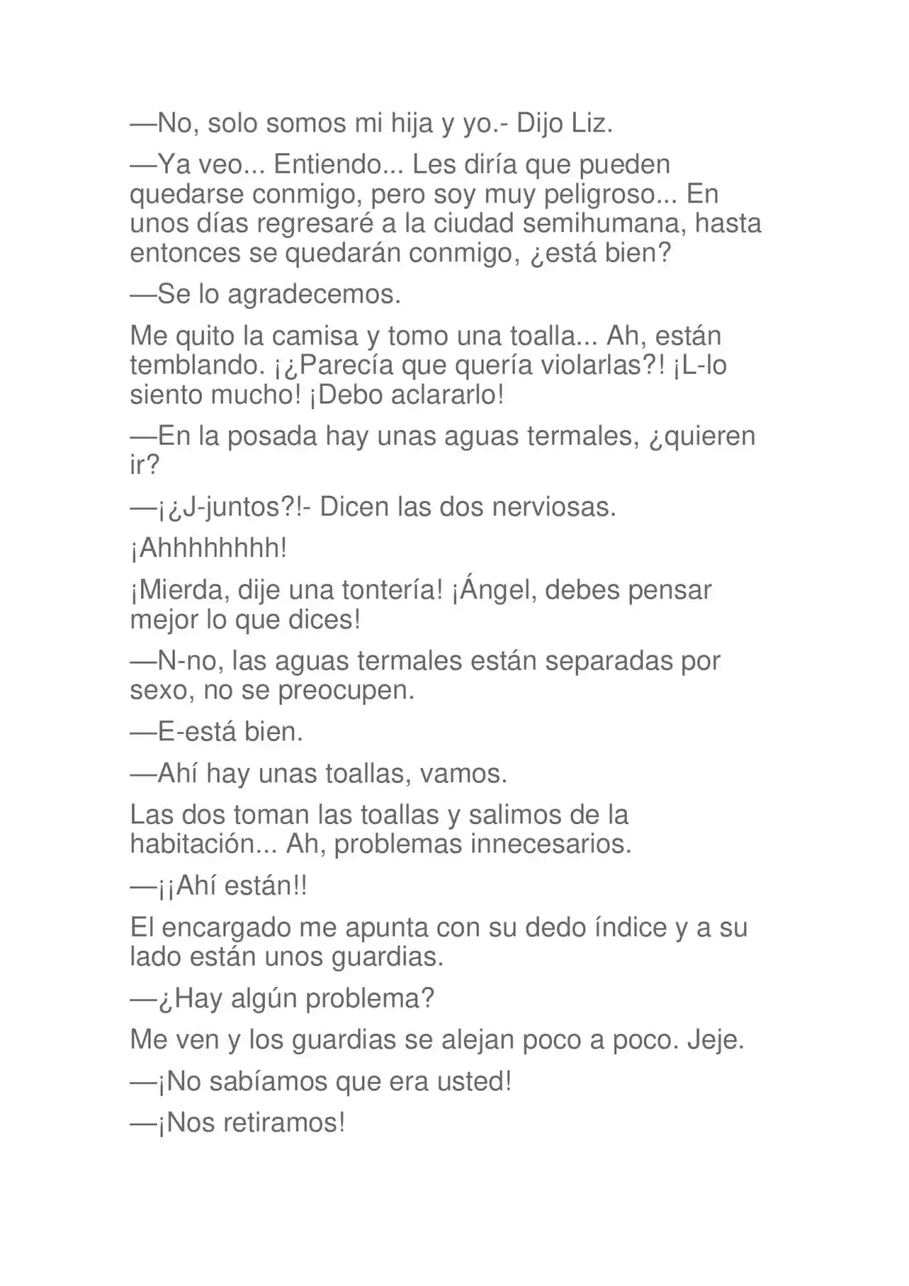 La Dolorosa Vida De Ángel.- Ir A Otro Mundo No Es Tan Genial. Volúmenes Completos. (Novela) - Capítulo 3.50 - Página 75 - LectorTMOo