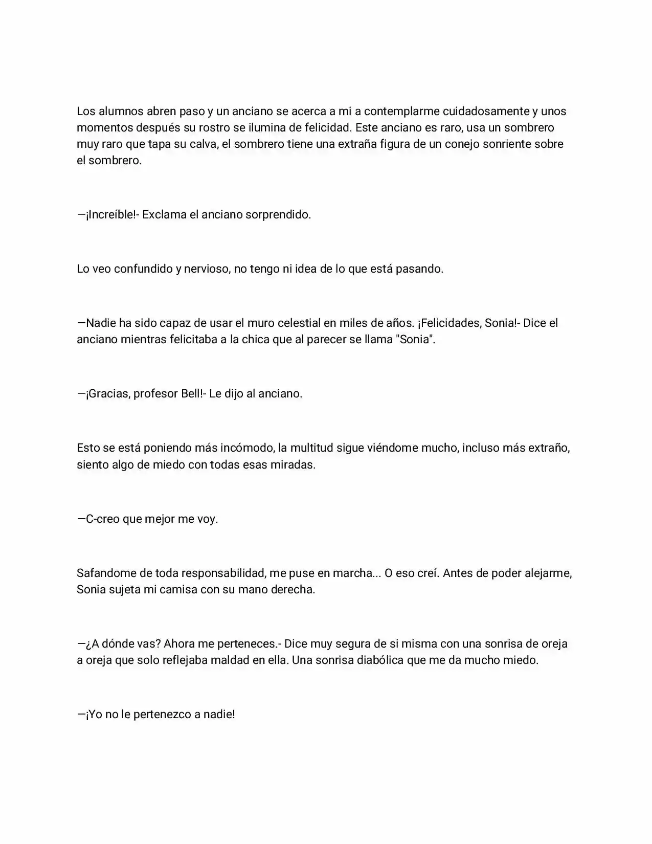 La Dolorosa Vida De Ángel (Novela) - Capítulo 1 - Página 6 - LectorTMOo
