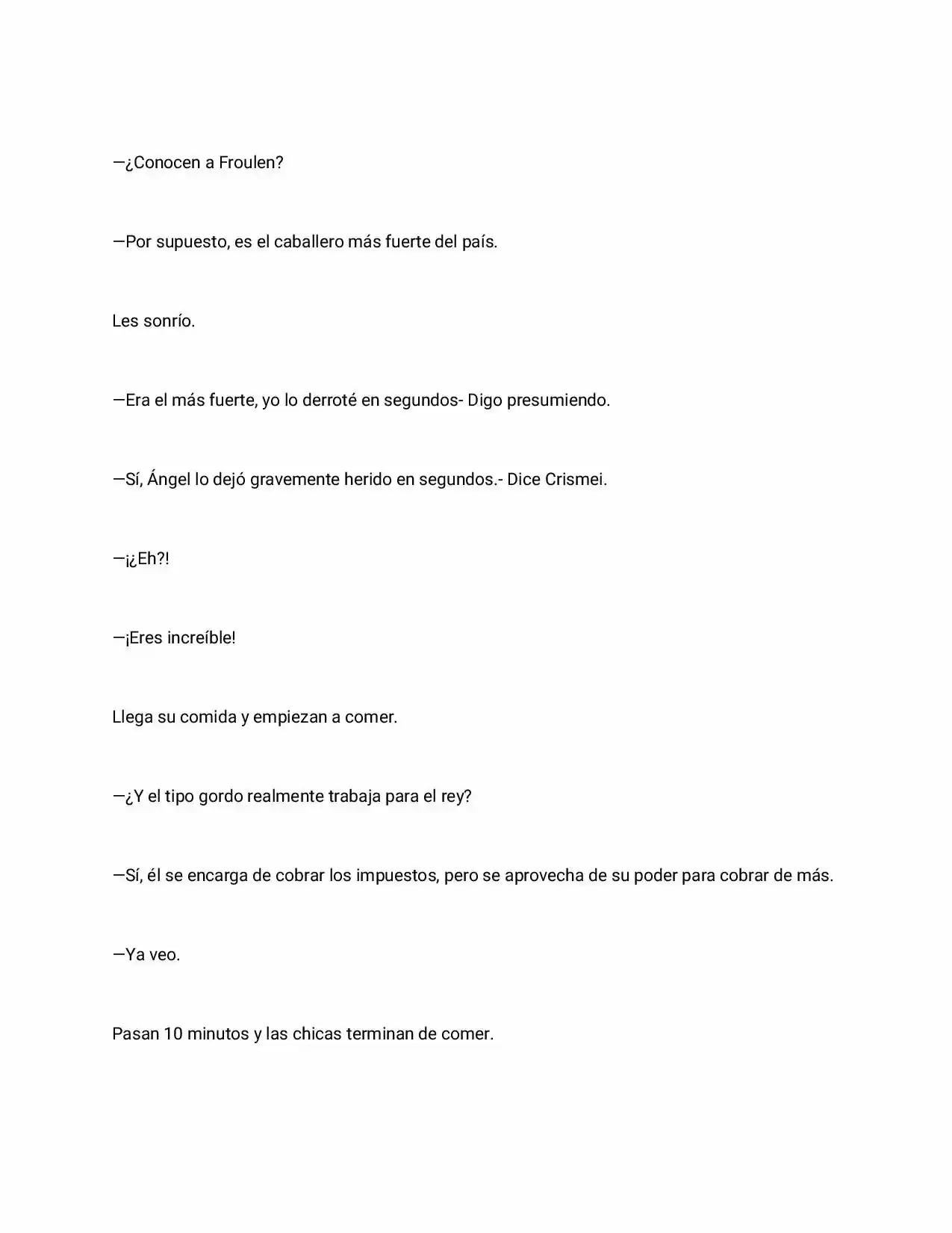 La Dolorosa Vida De Ángel (Novela) - Capítulo 14 - Página 4 - LectorTMOo