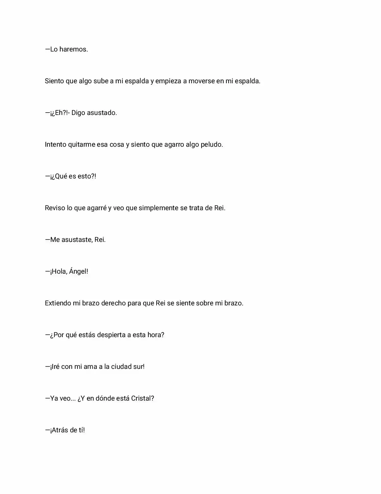 La Dolorosa Vida De Ángel (Novela) - Capítulo 16 - Página 9 - LectorTMOo