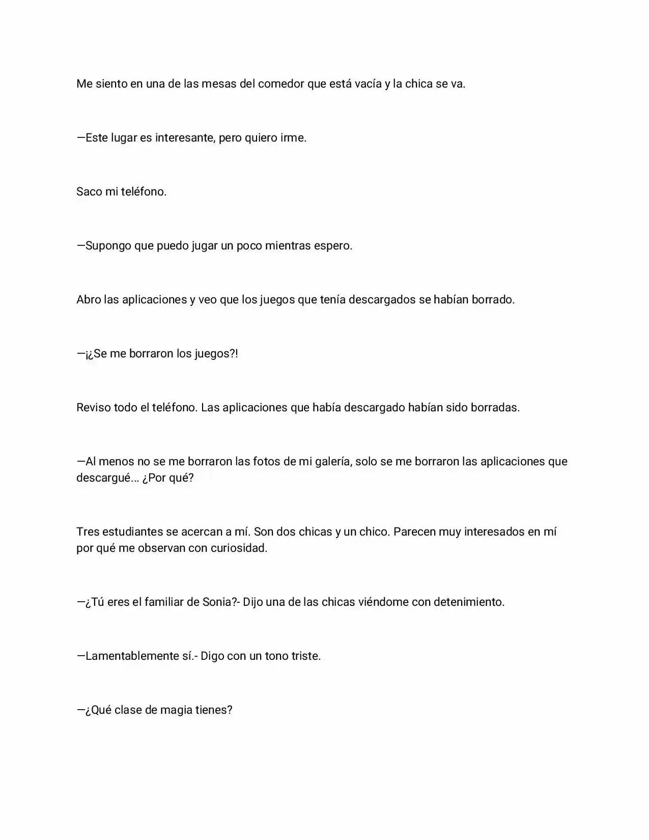 La Dolorosa Vida De Ángel (Novela) - Capítulo 2 - Página 2 - LectorTMOo
