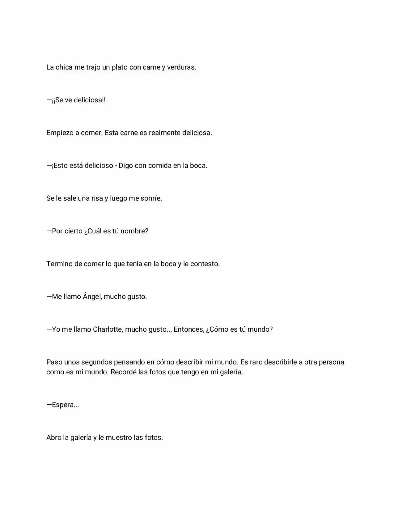 La Dolorosa Vida De Ángel (Novela) - Capítulo 2 - Página 4 - LectorTMOo