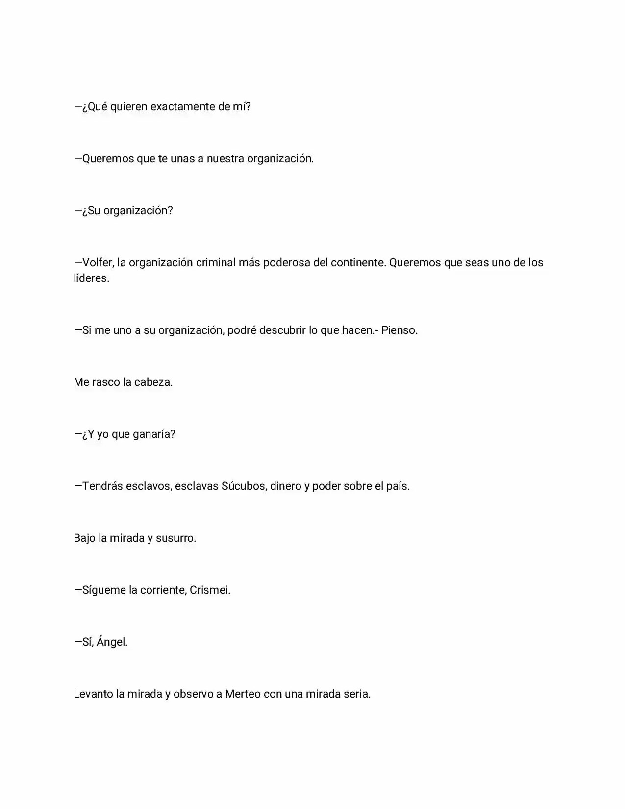 La Dolorosa Vida De Ángel (Novela) - Capítulo 20 - Página 4 - LectorTMOo