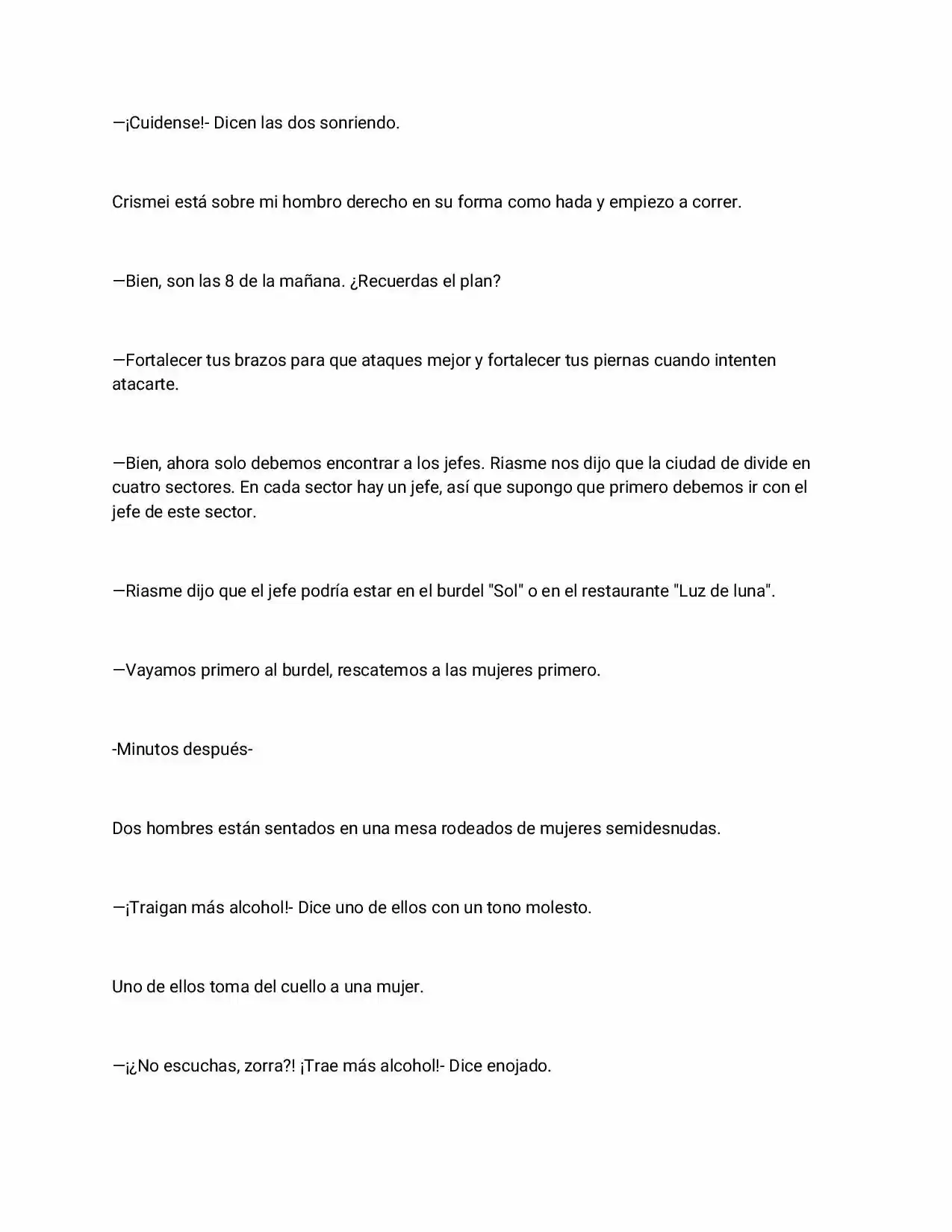 La Dolorosa Vida De Ángel (Novela) - Capítulo 21 - Página 7 - LectorTMOo